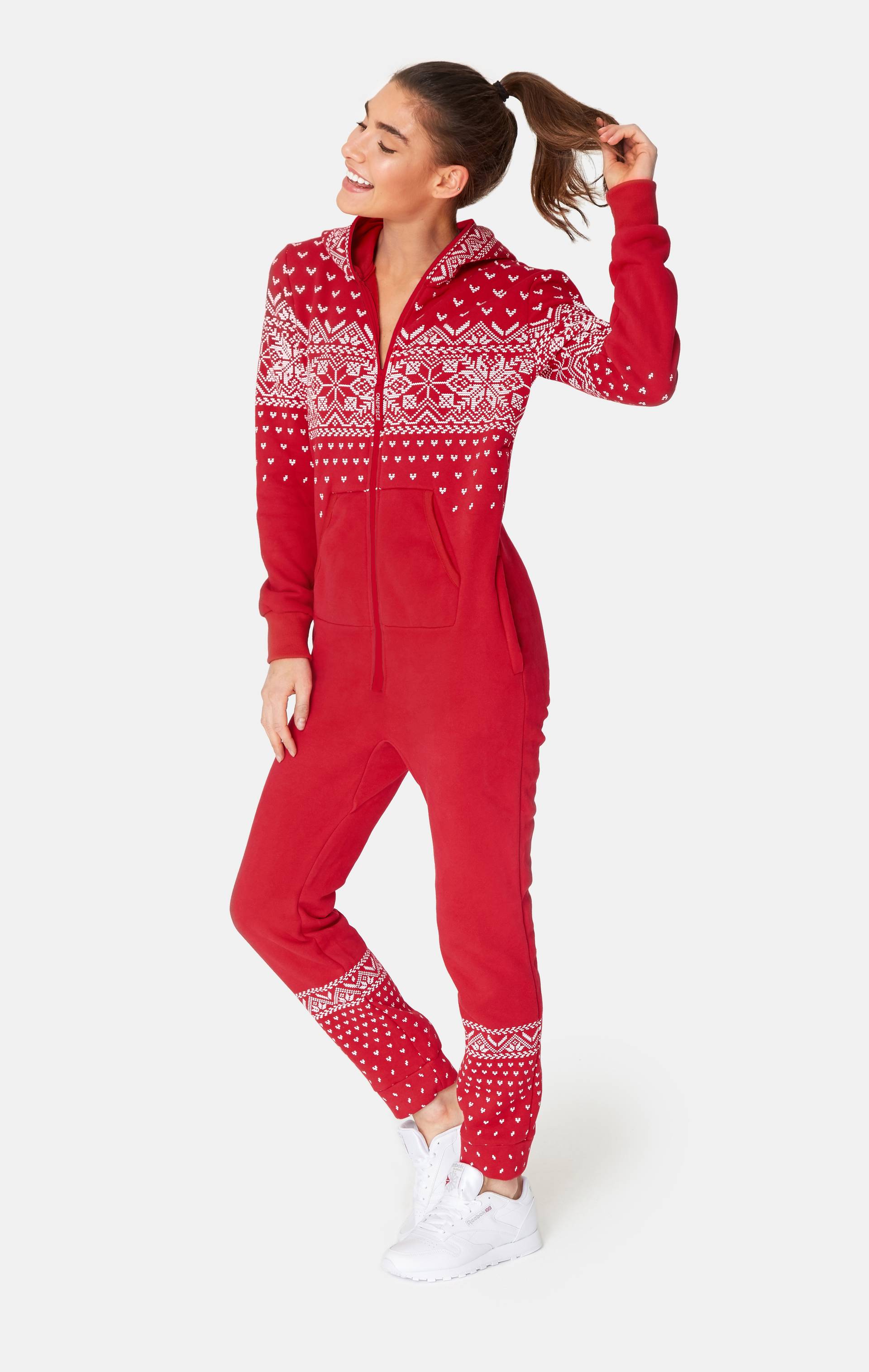 Onepiece Alpine Jumpsuit Red - 11