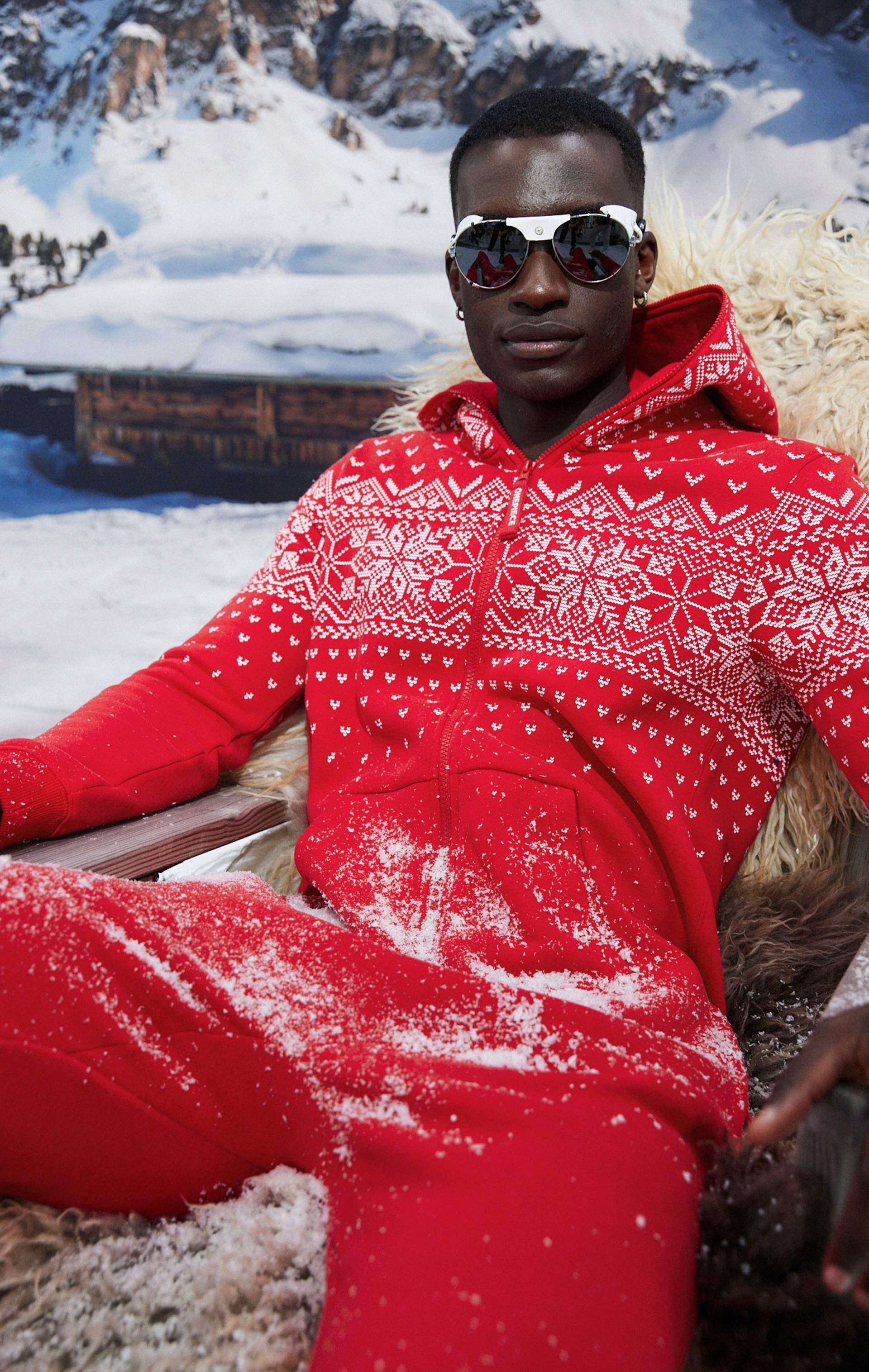 Onepiece Alpine Jumpsuit Red - 7