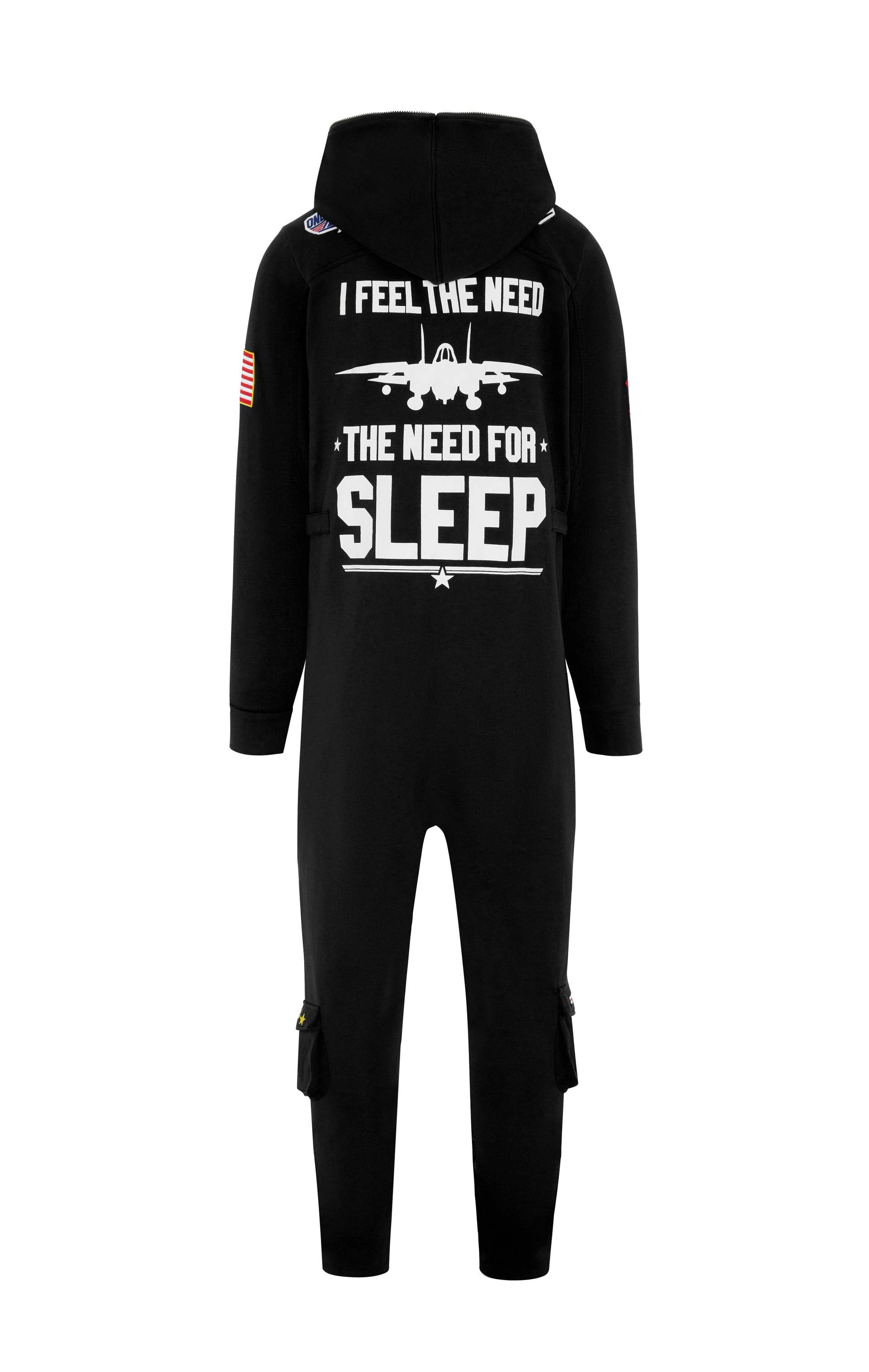 Onepiece Aviator Onesie Black - 2