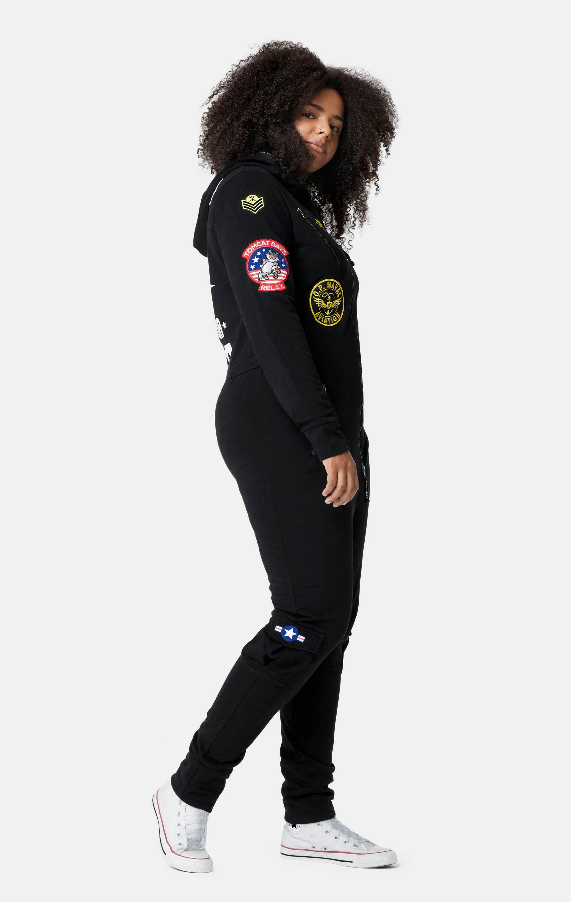 Onepiece Aviator Onesie Black - 15