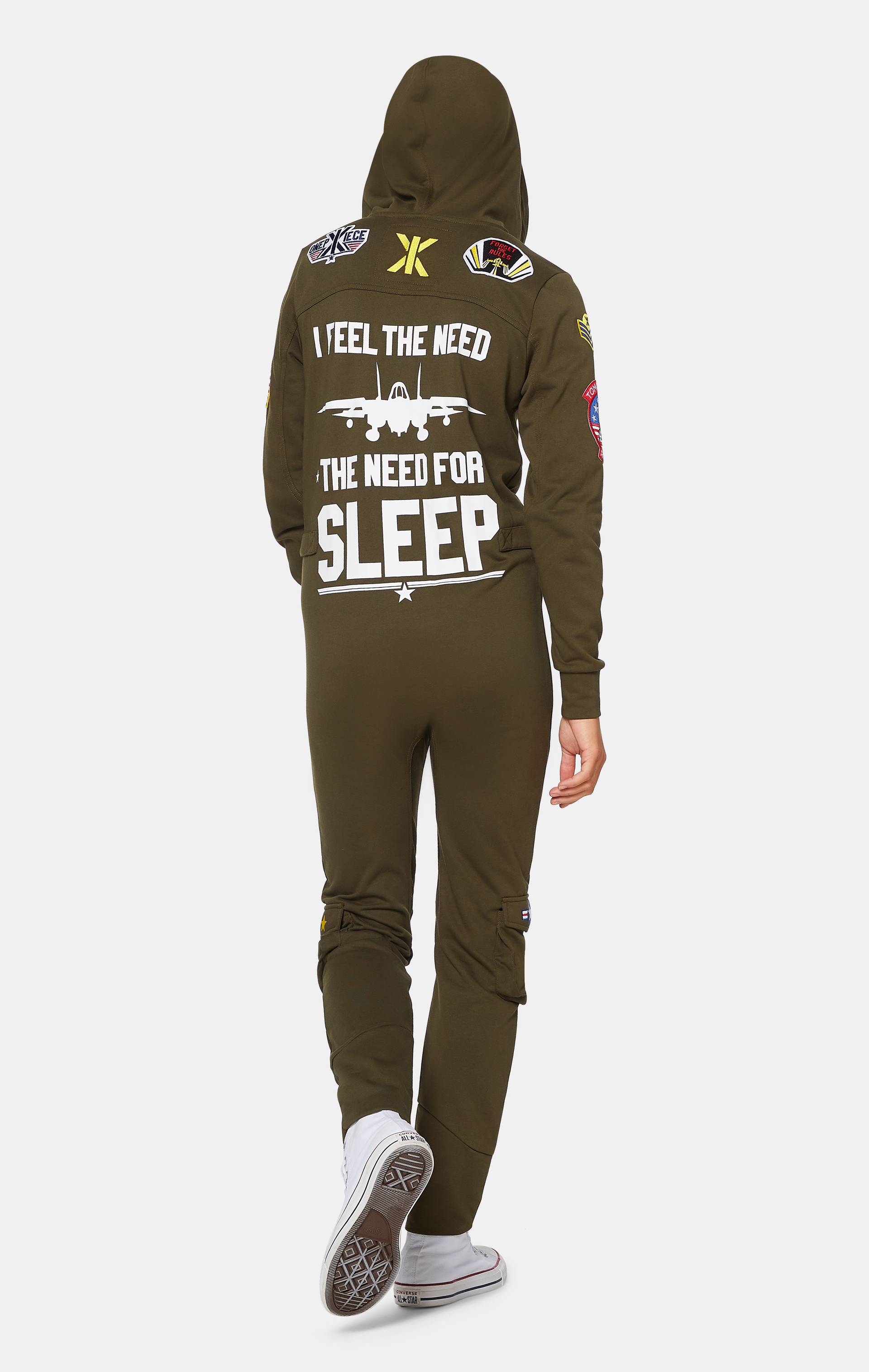 Onepiece Aviator Onesie Green - 14