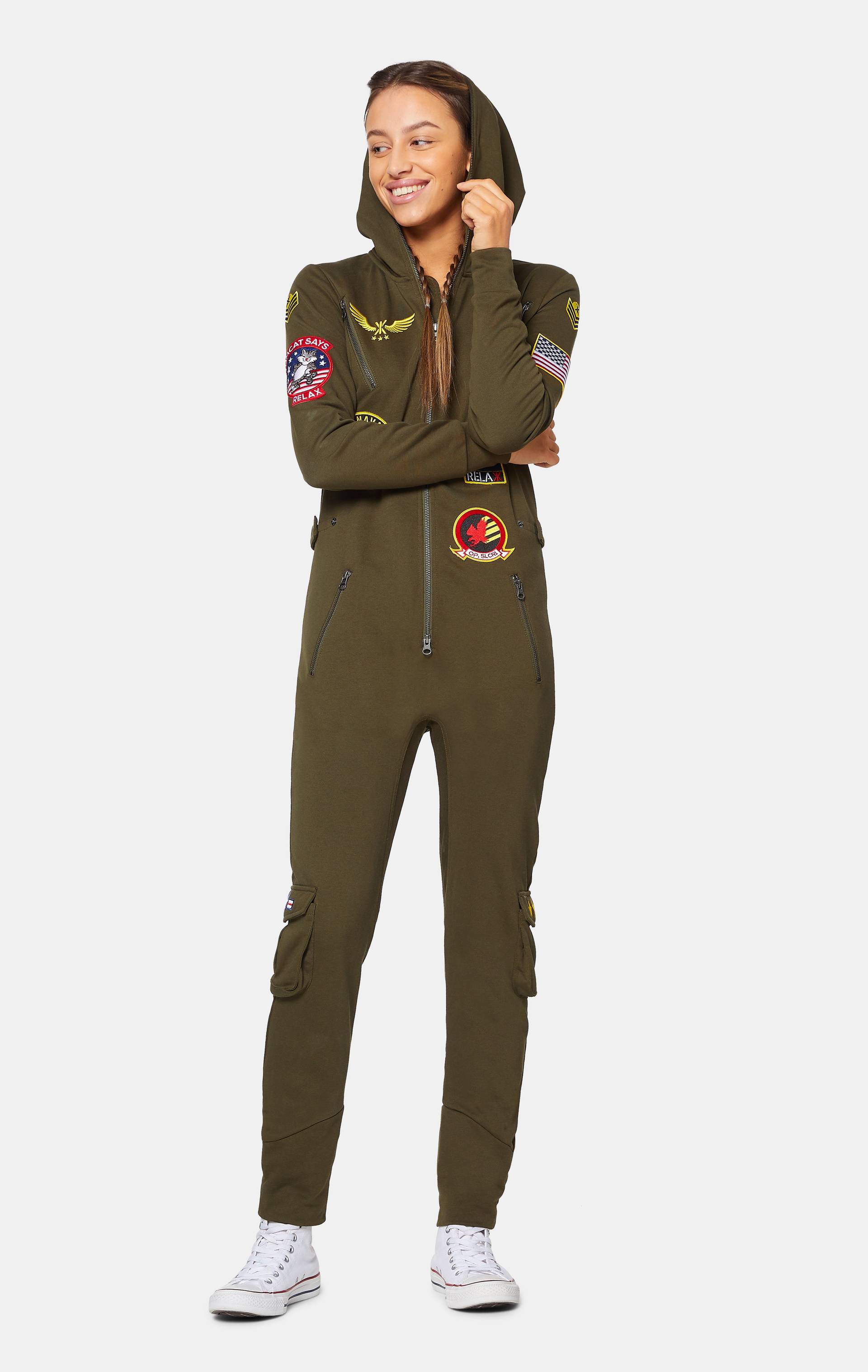 Onepiece Aviator Onesie Green - 12