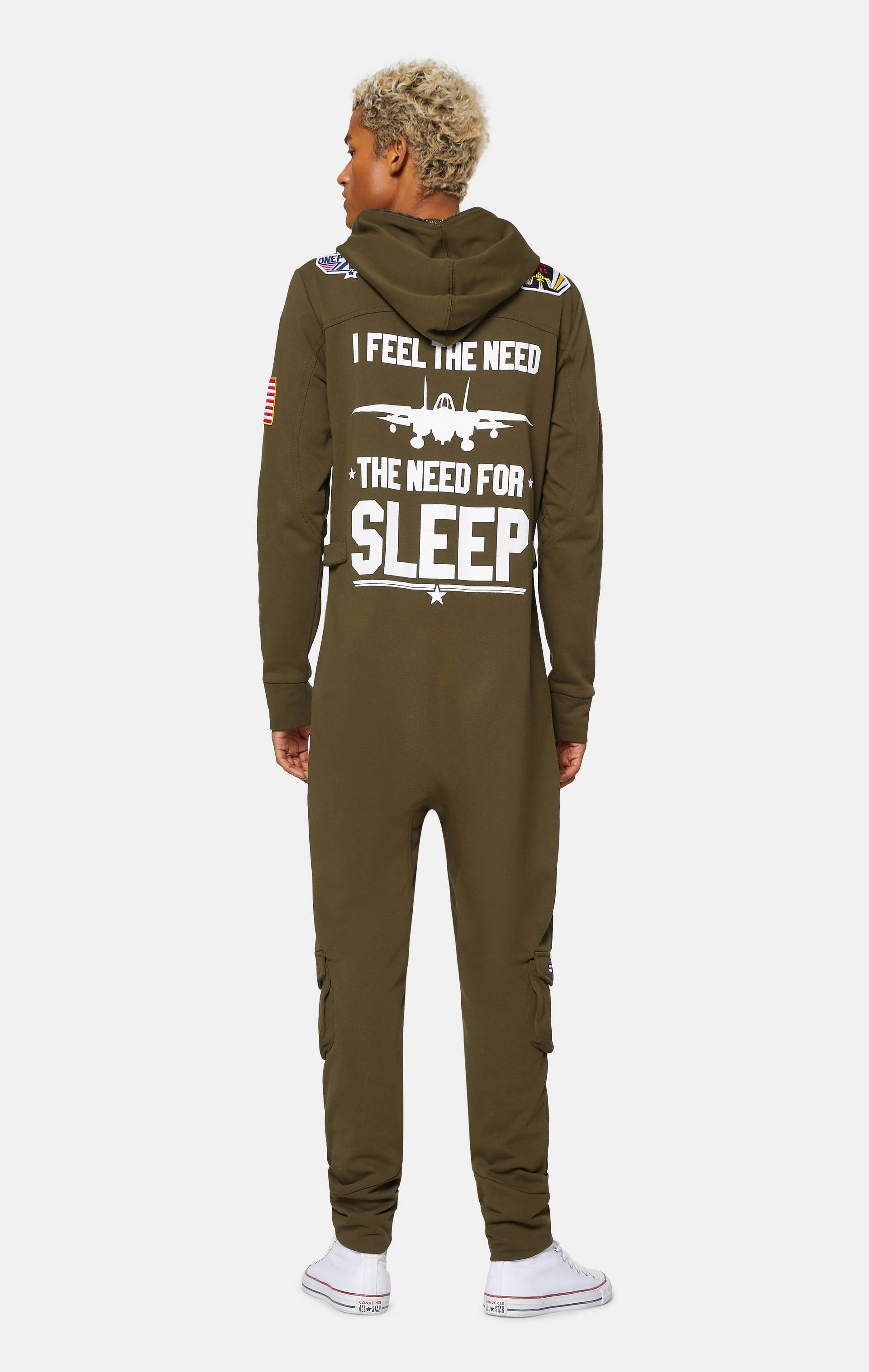 Onepiece Aviator Onesie Green - 6