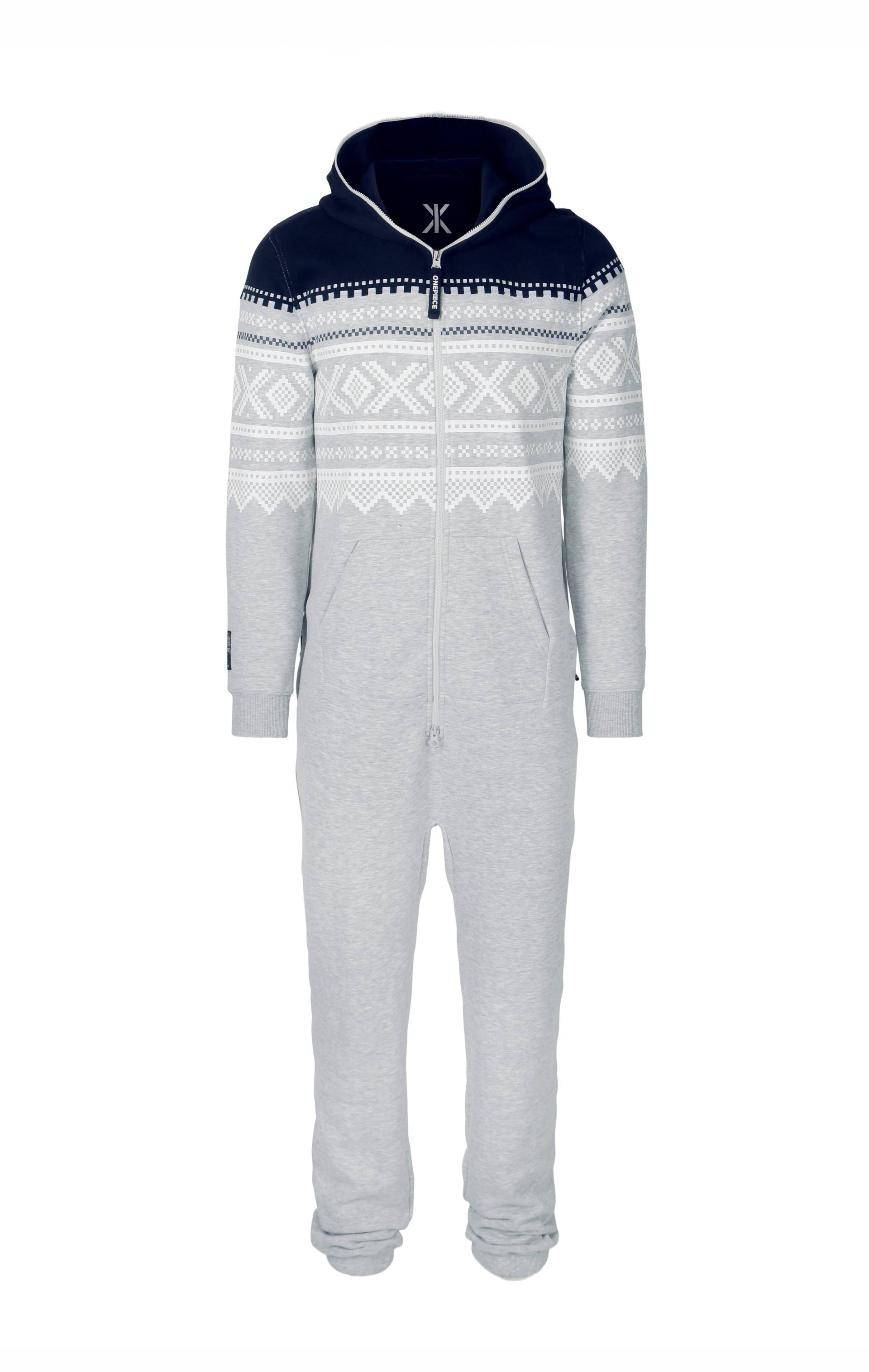 Onepiece Marius Onesie 2.0 Grey Melange - 1