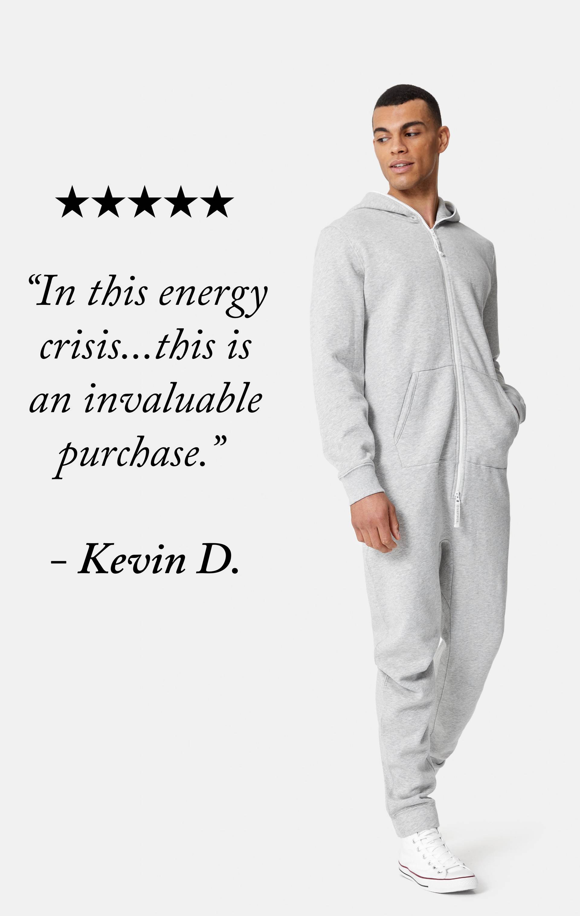Onepiece Original Onesie 2.0 Light Grey Melange - 4