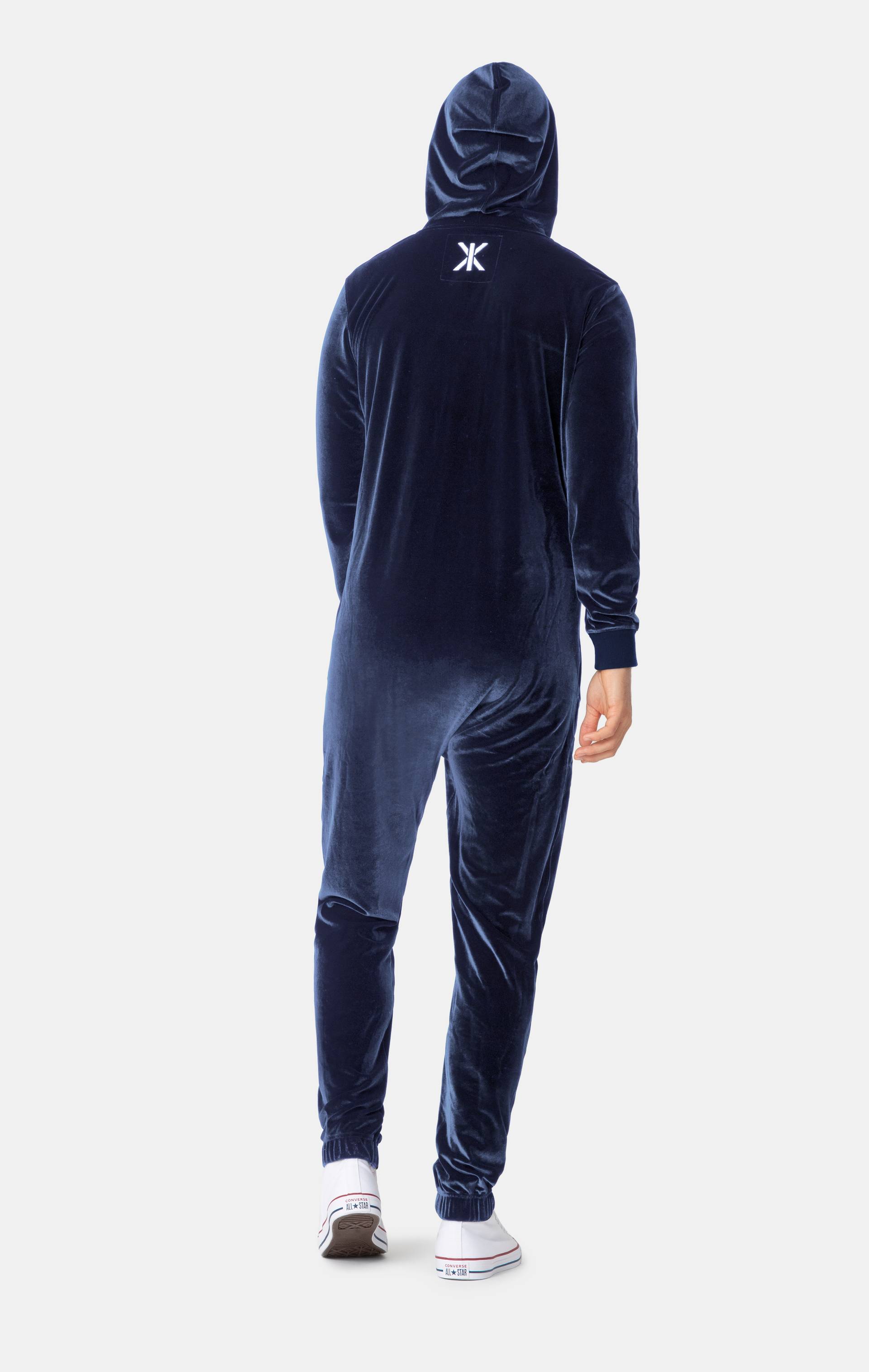 Onepiece Original Velour Jumpsuit Navy - 3