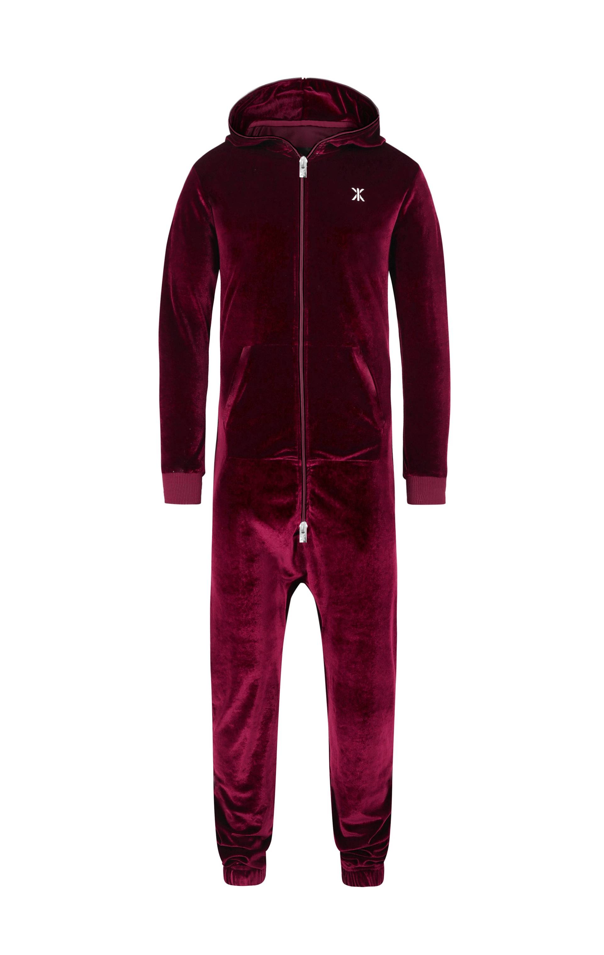 Onepiece Original Velour Jumpsuit Red - 1