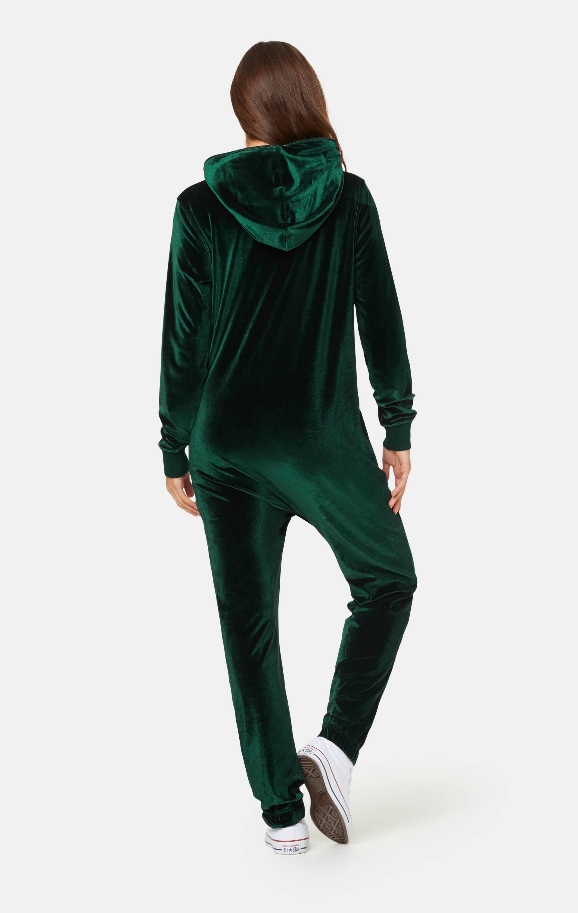 Onepiece Original Velour Jumpsuit Green - 8