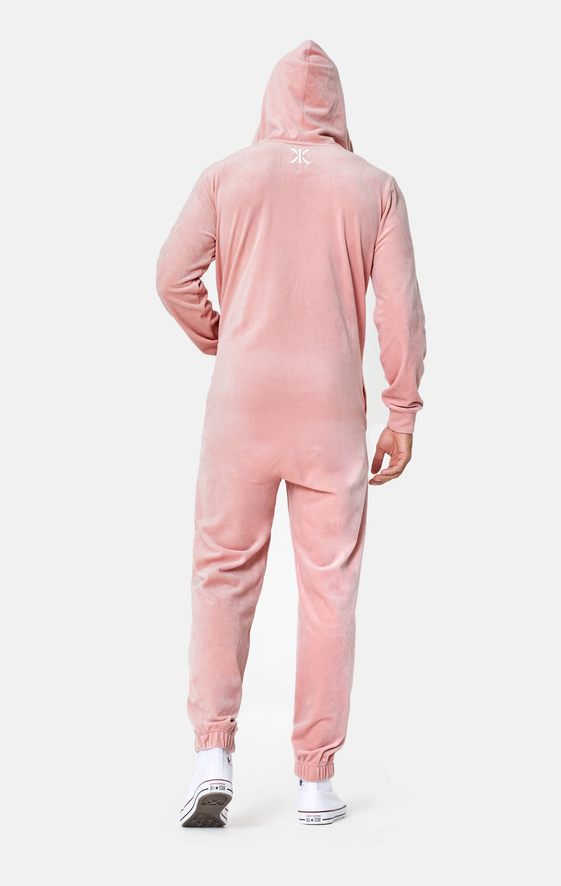 Onepiece Original Velvet Jumpsuit Soft Pink - 3