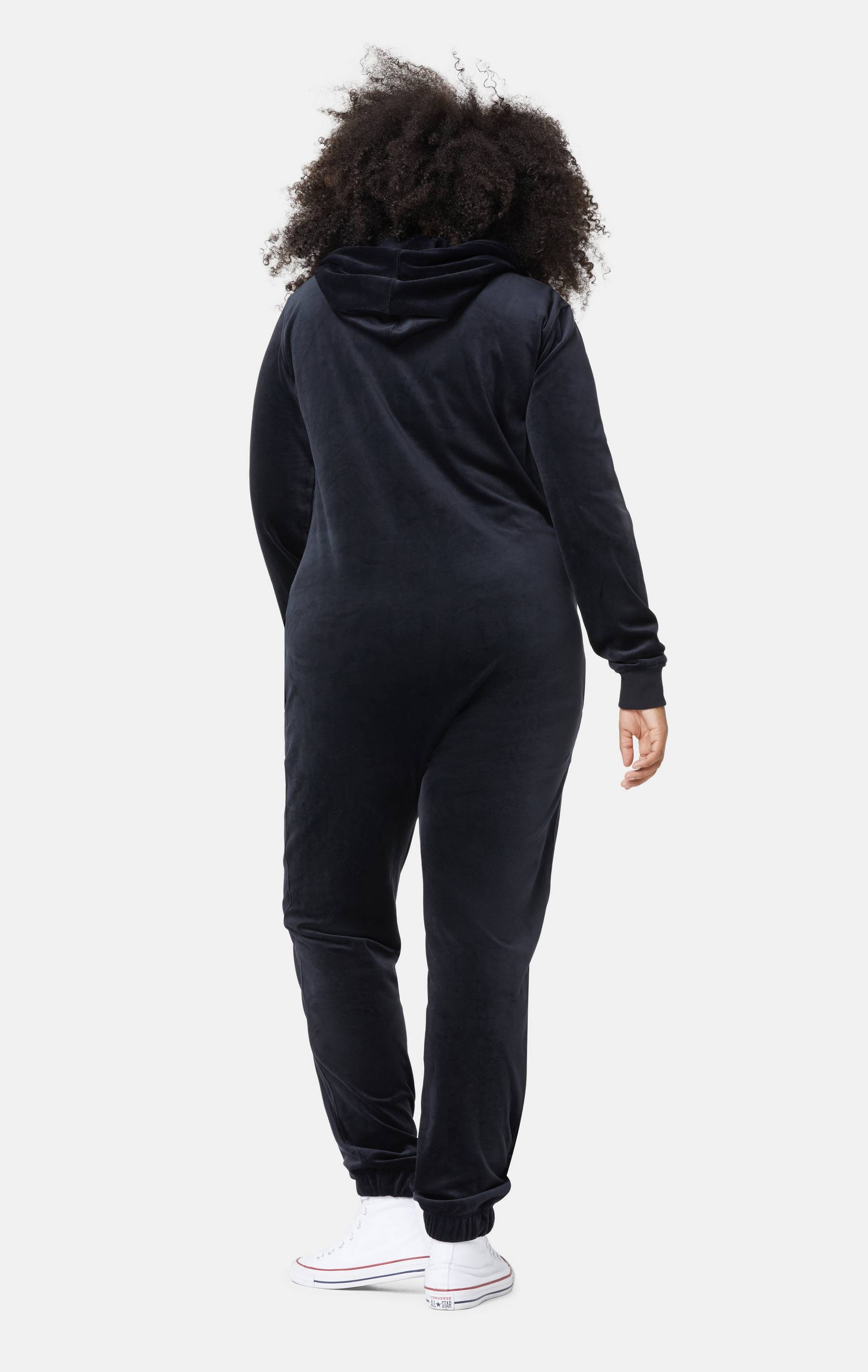 Onepiece Original Velvet Jumpsuit Black - 16