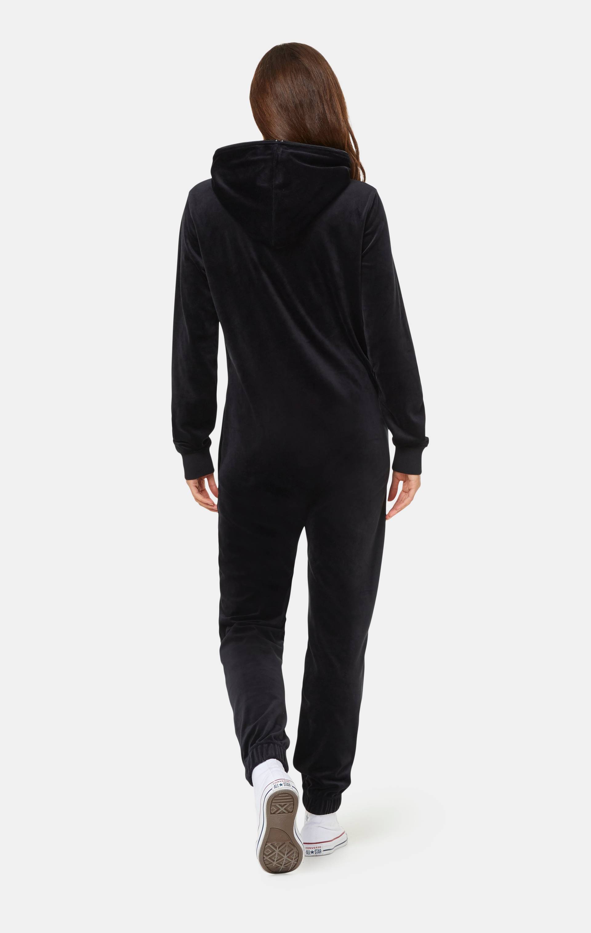 Onepiece Original Velvet Jumpsuit Black - 10