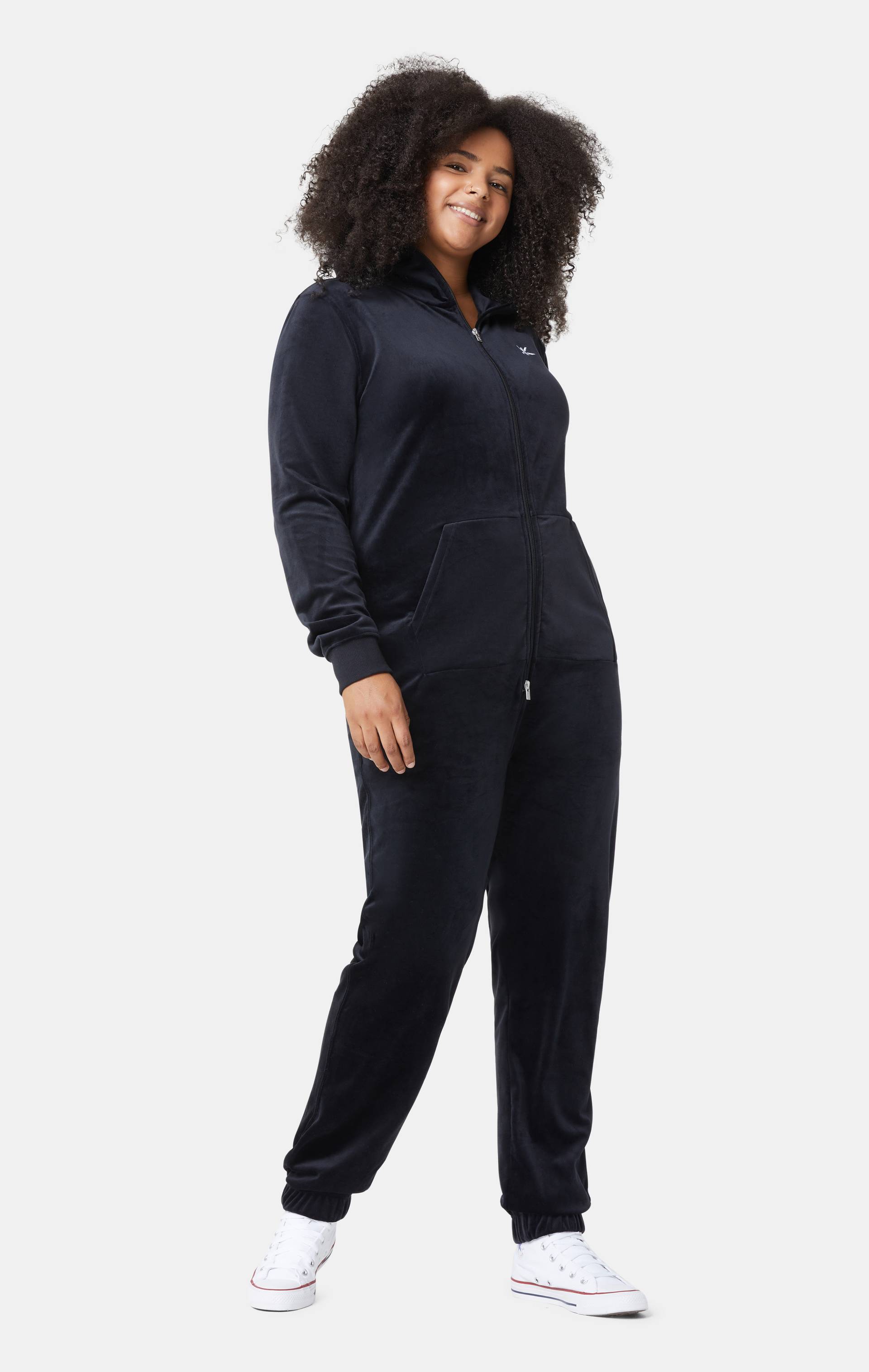 Onepiece Original Velvet Jumpsuit Black - 13