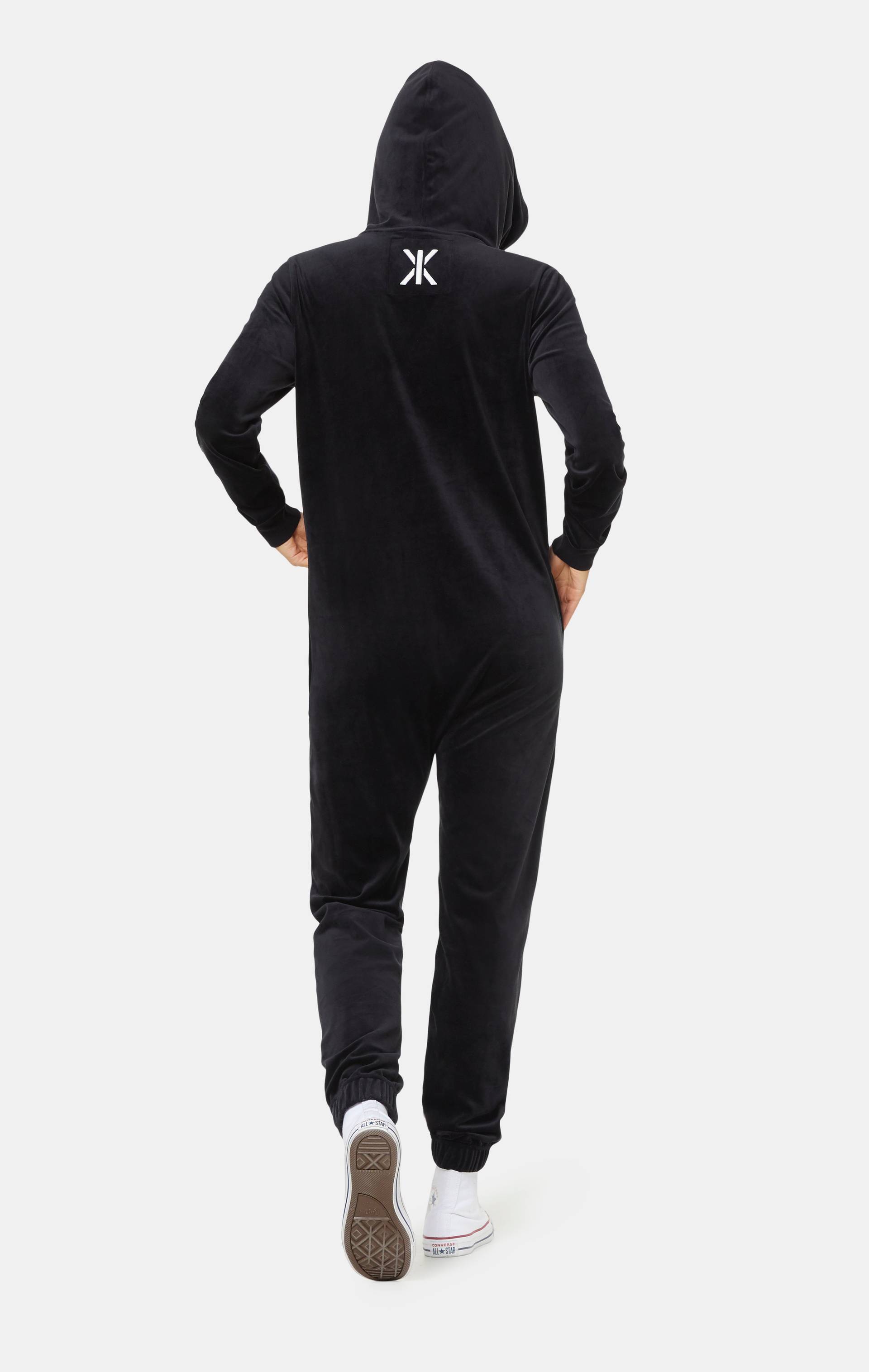Onepiece Original Velvet Jumpsuit Black - 12