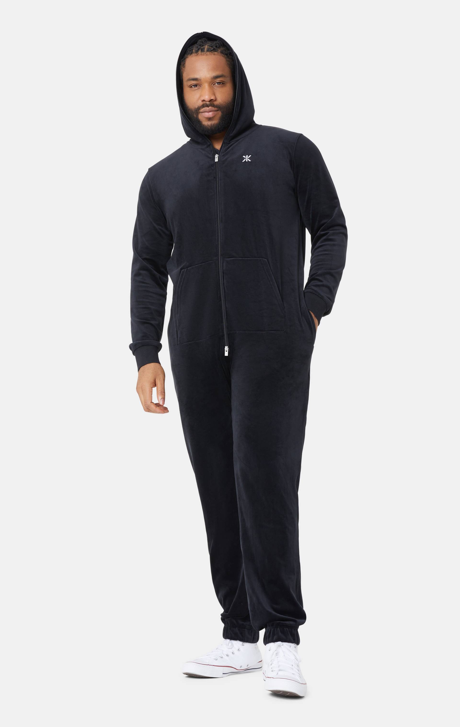 Onepiece Original Velvet Jumpsuit Black - 7