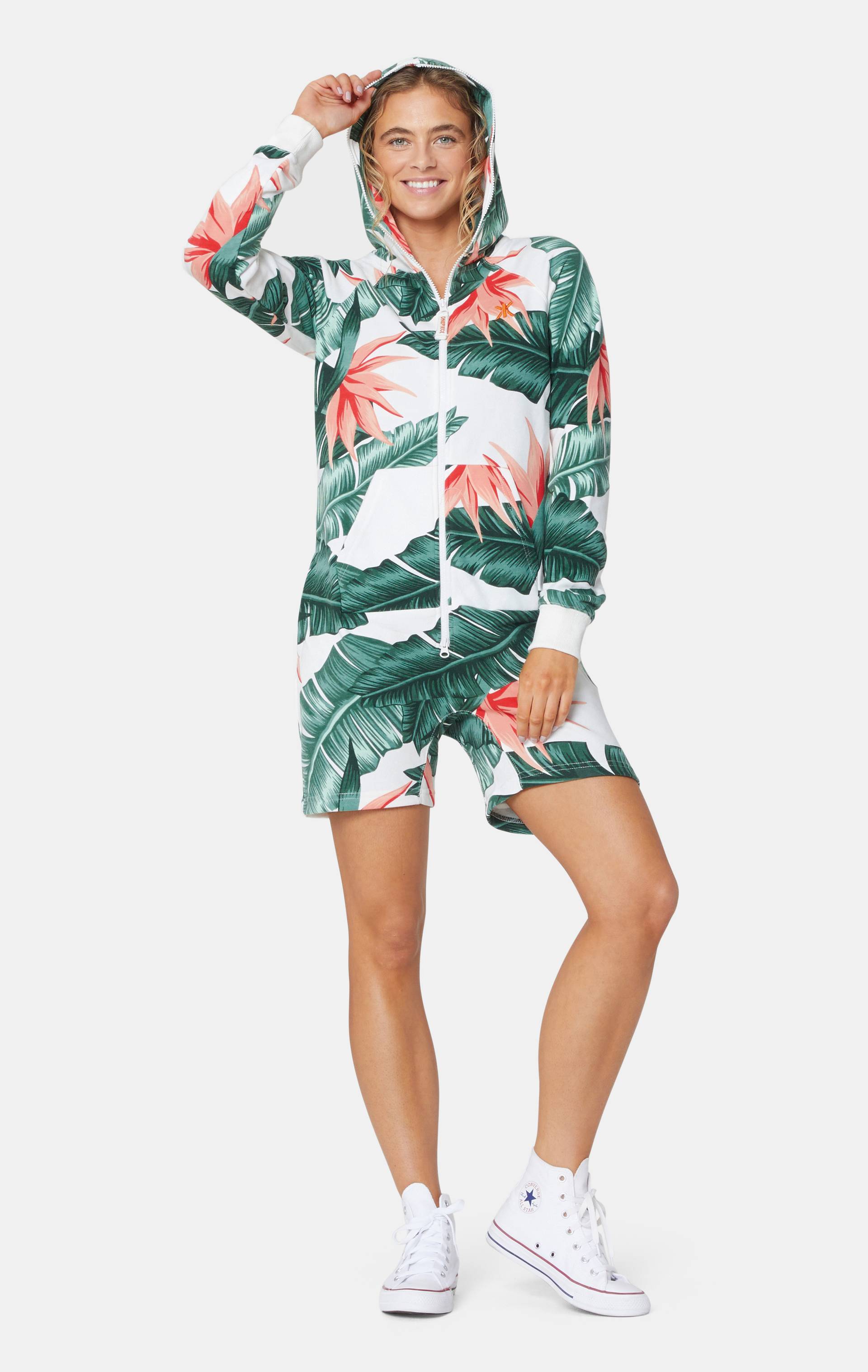 Onepiece Beverly Hills Short Jumpsuit Off White - 7