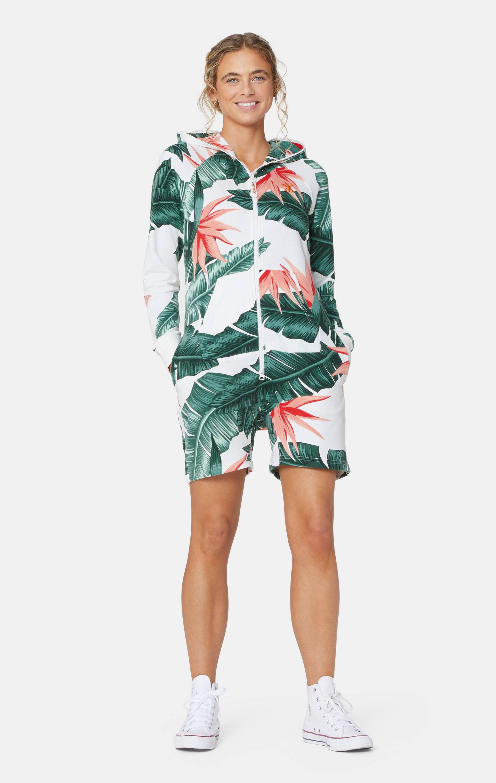 Onepiece Beverly Hills Short Jumpsuit Off White - 5