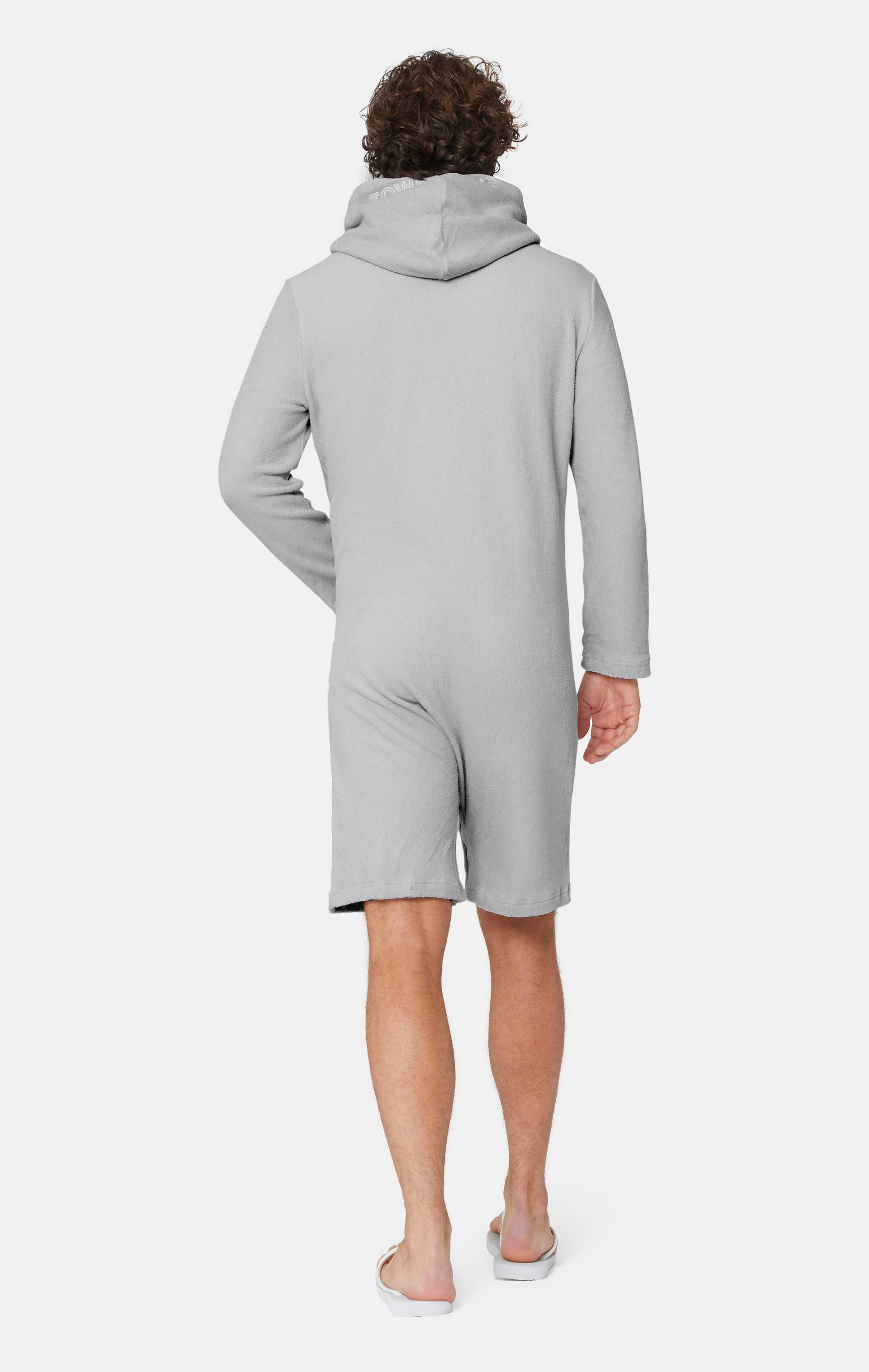 Onepiece Towel Club X Onepiece Towel Jumpsuit Light Grey - 3