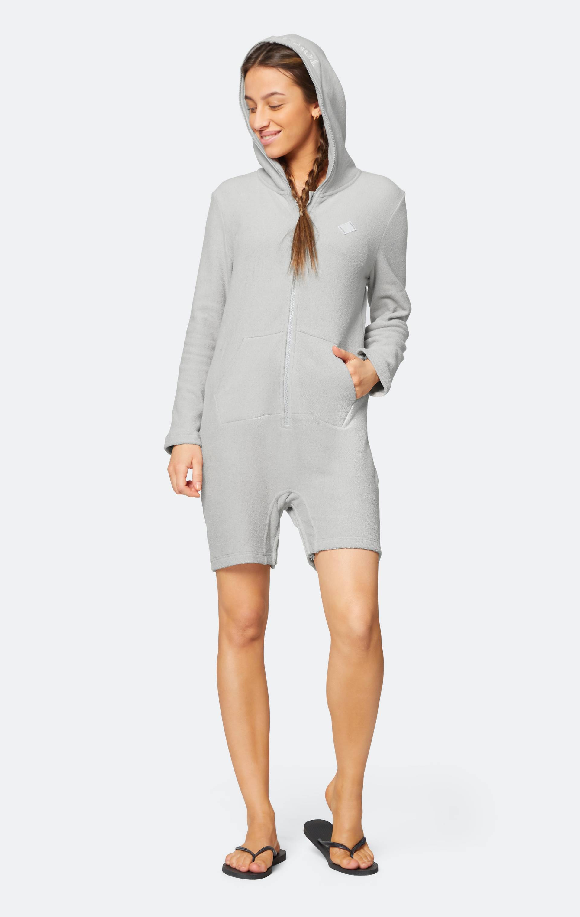 Onepiece Towel Club X Onepiece Towel Jumpsuit Light Grey - 8