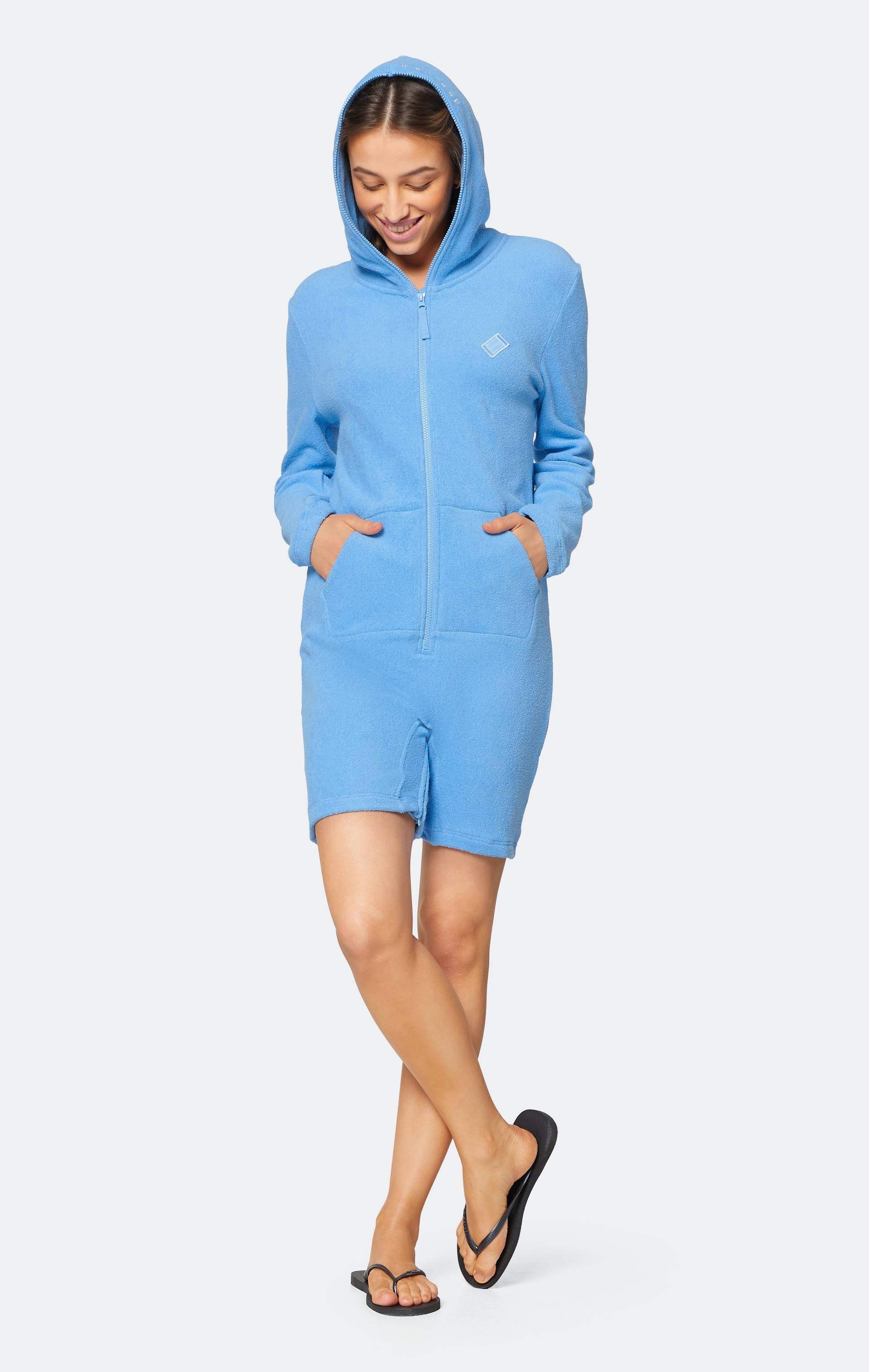 Onepiece Towel Club X Onepiece Towel Jumpsuit Mid Blue - 13