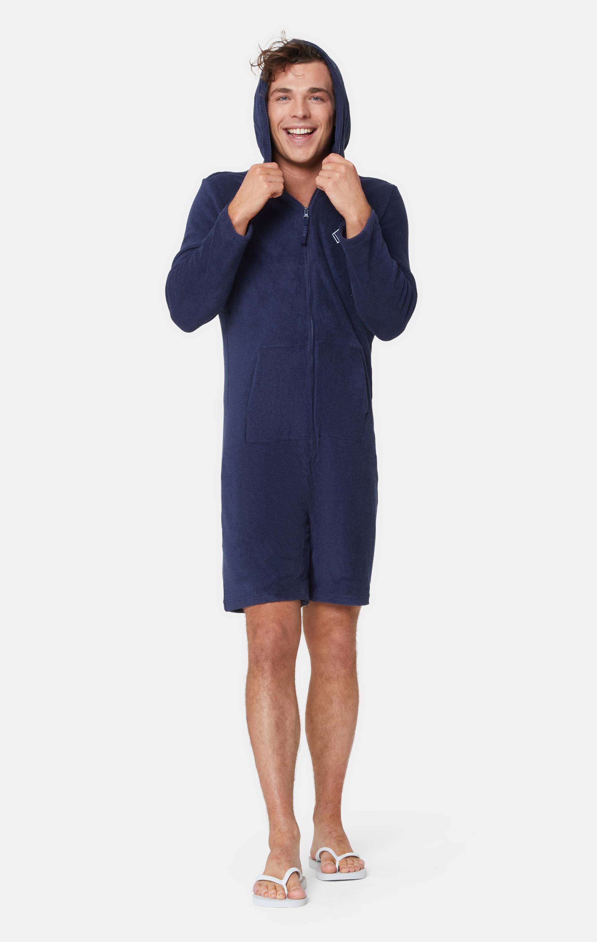 Onepiece Towel Club X Onepiece Towel Jumpsuit Navy - 7