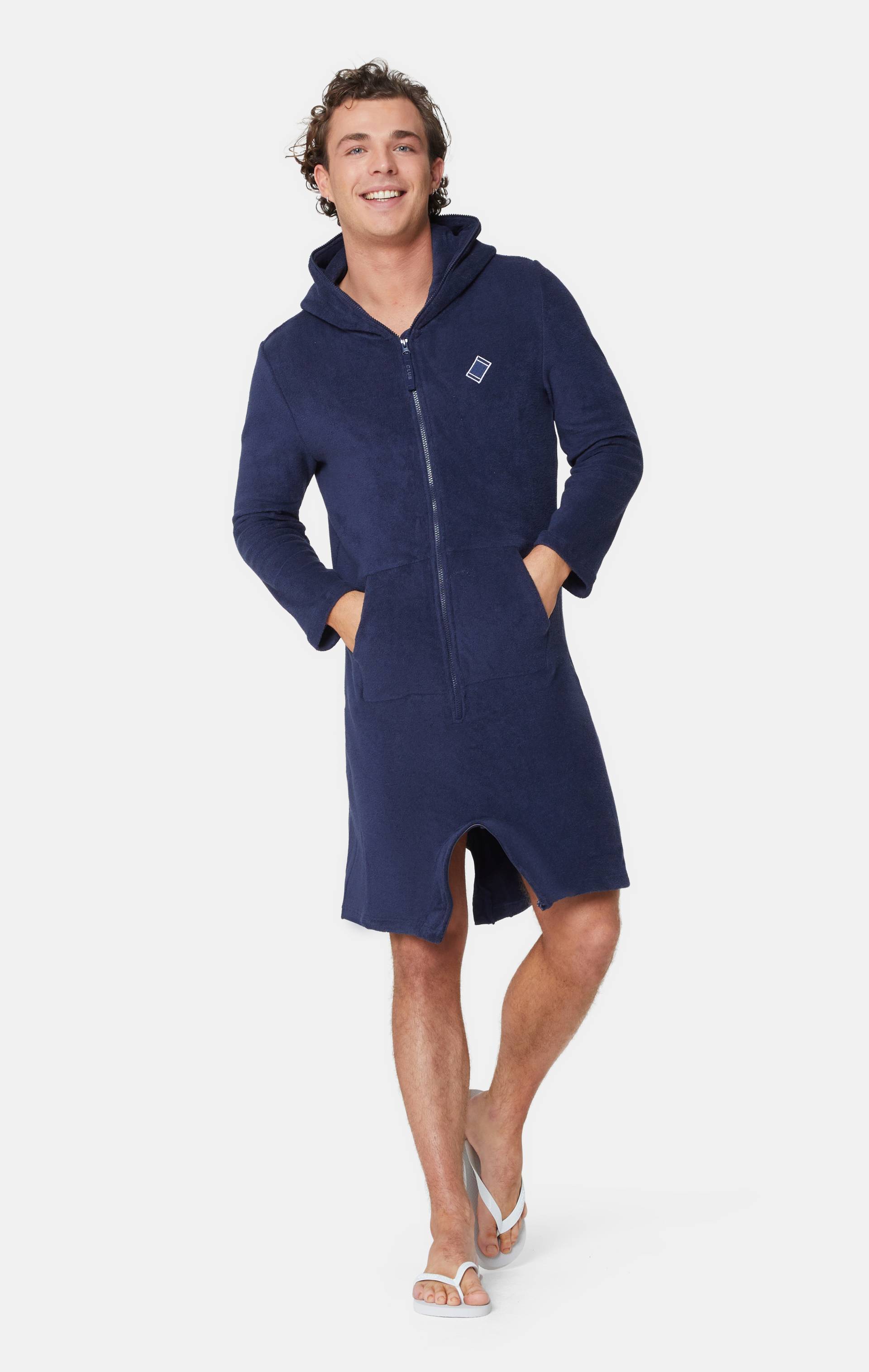 Onepiece Towel Club X Onepiece Towel Jumpsuit Navy - 5