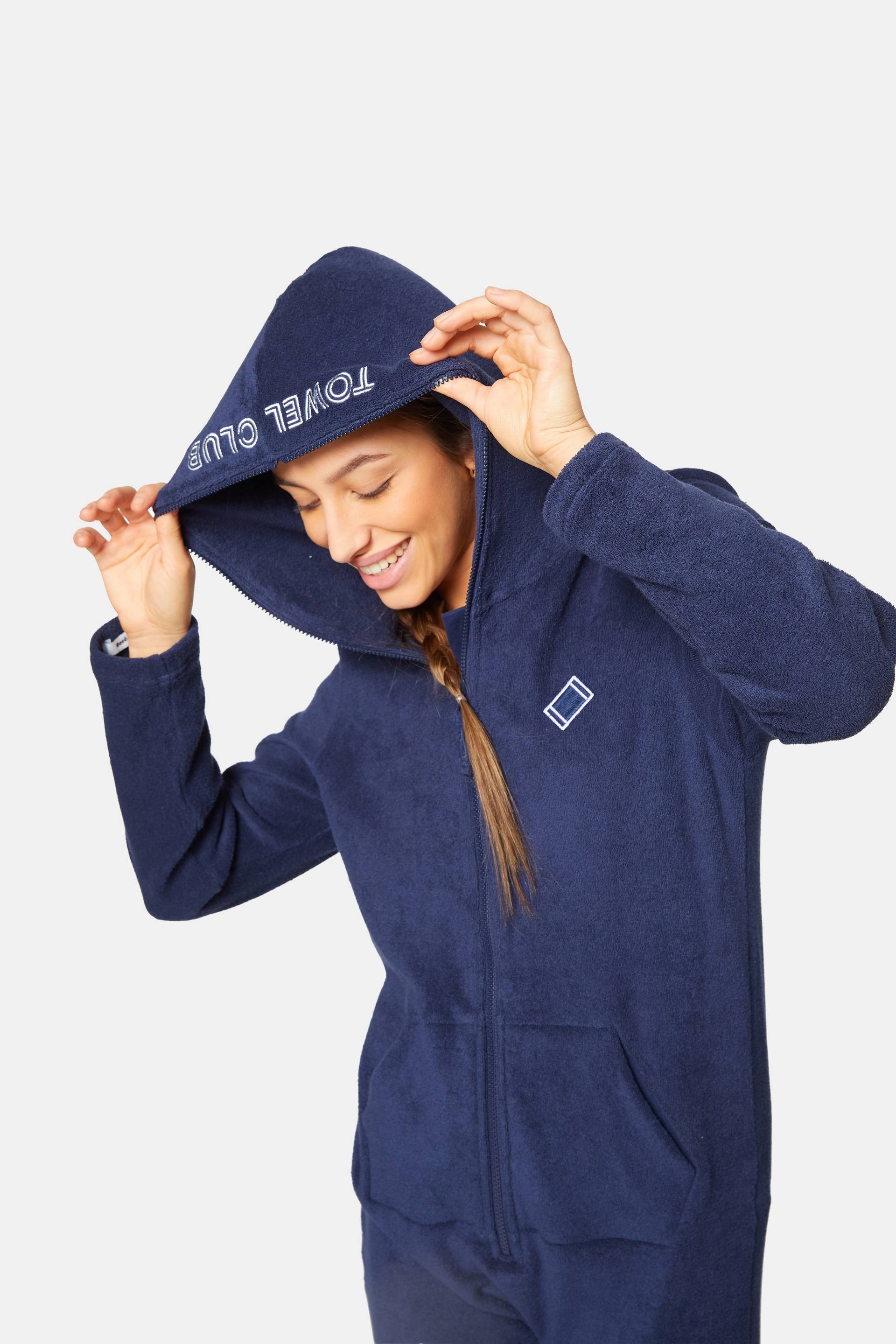 Onepiece Towel Club X Onepiece Towel Jumpsuit Navy - 12