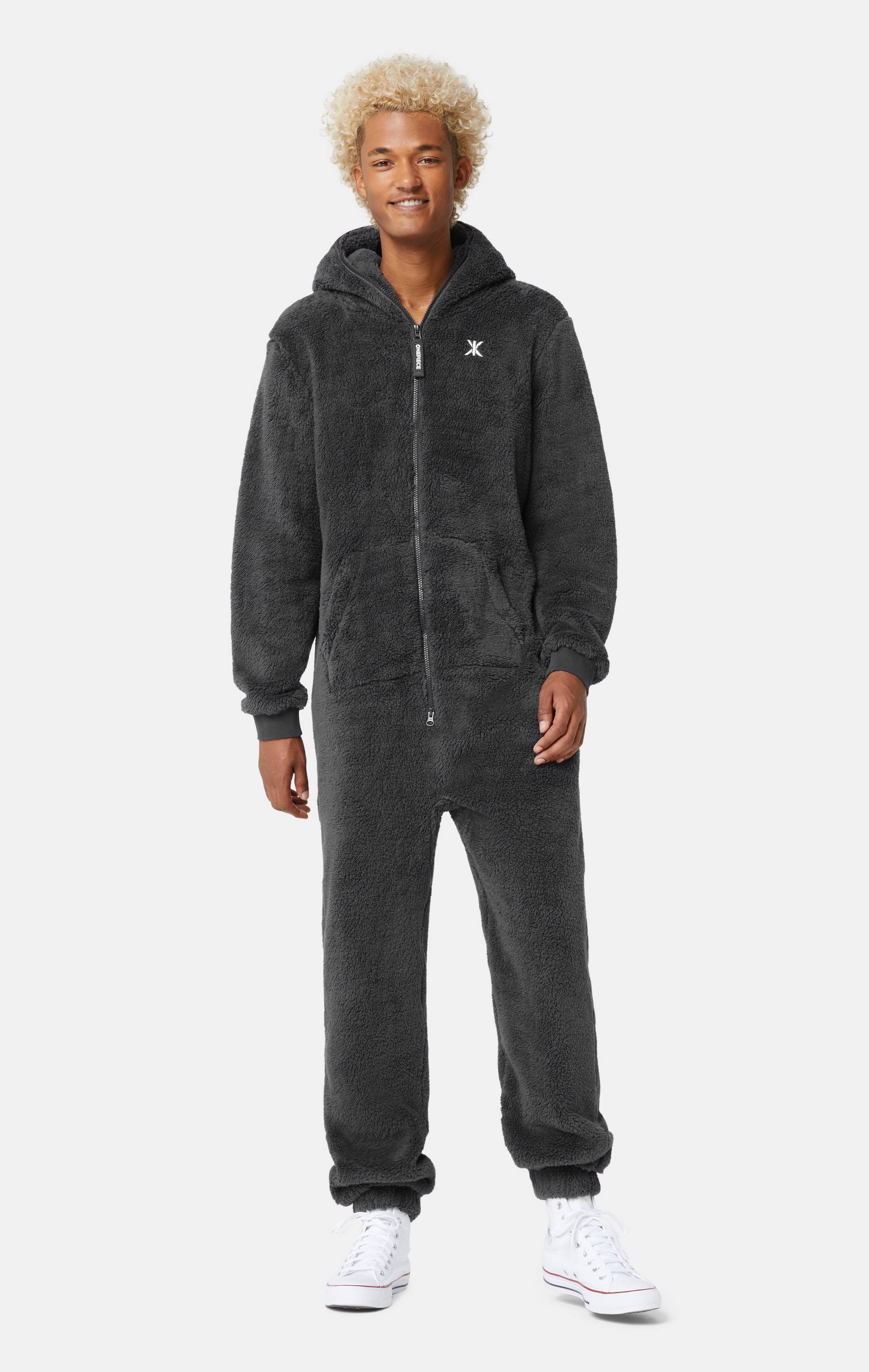 Onepiece The Puppy Jumpsuit Dark Grey - 3