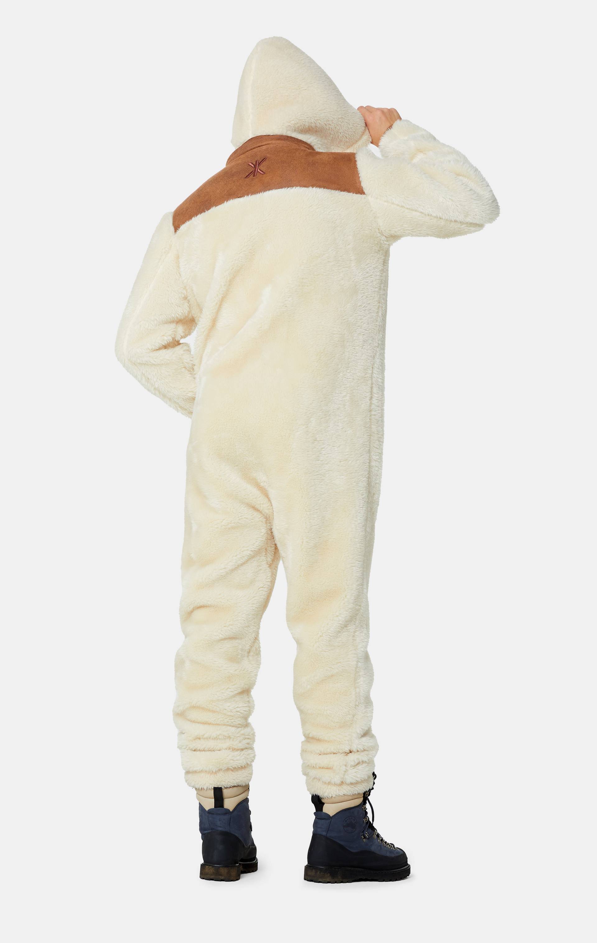 Onepiece The New Vegan Shearling Jumpsuit Off White - 7