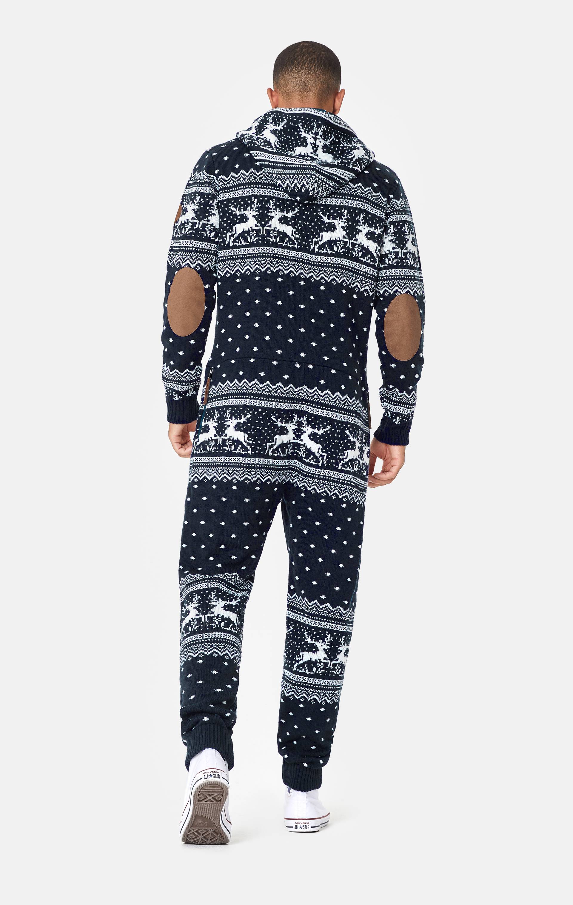 Onepiece Holidays Are Coming Onesie Jumpsuit Navy - 4