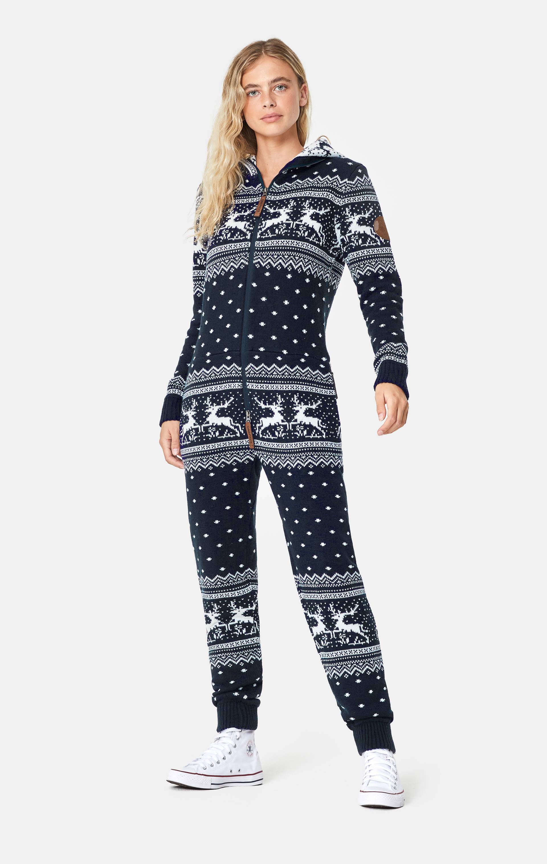 Onepiece Holidays Are Coming Onesie Jumpsuit Navy - 17