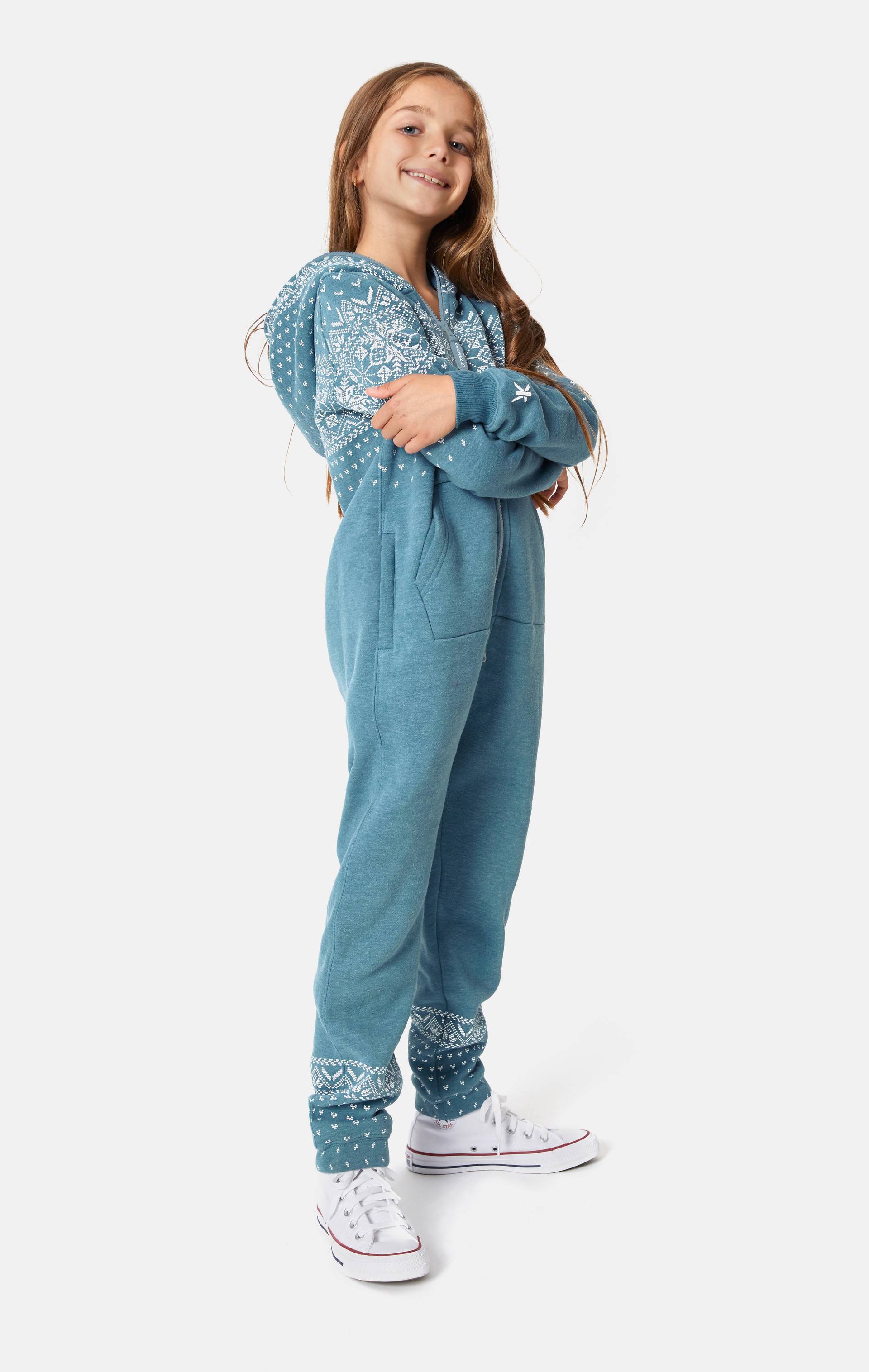 Onepiece Alpine 3.0 KIDS Jumpsuit Blue Melange - 5