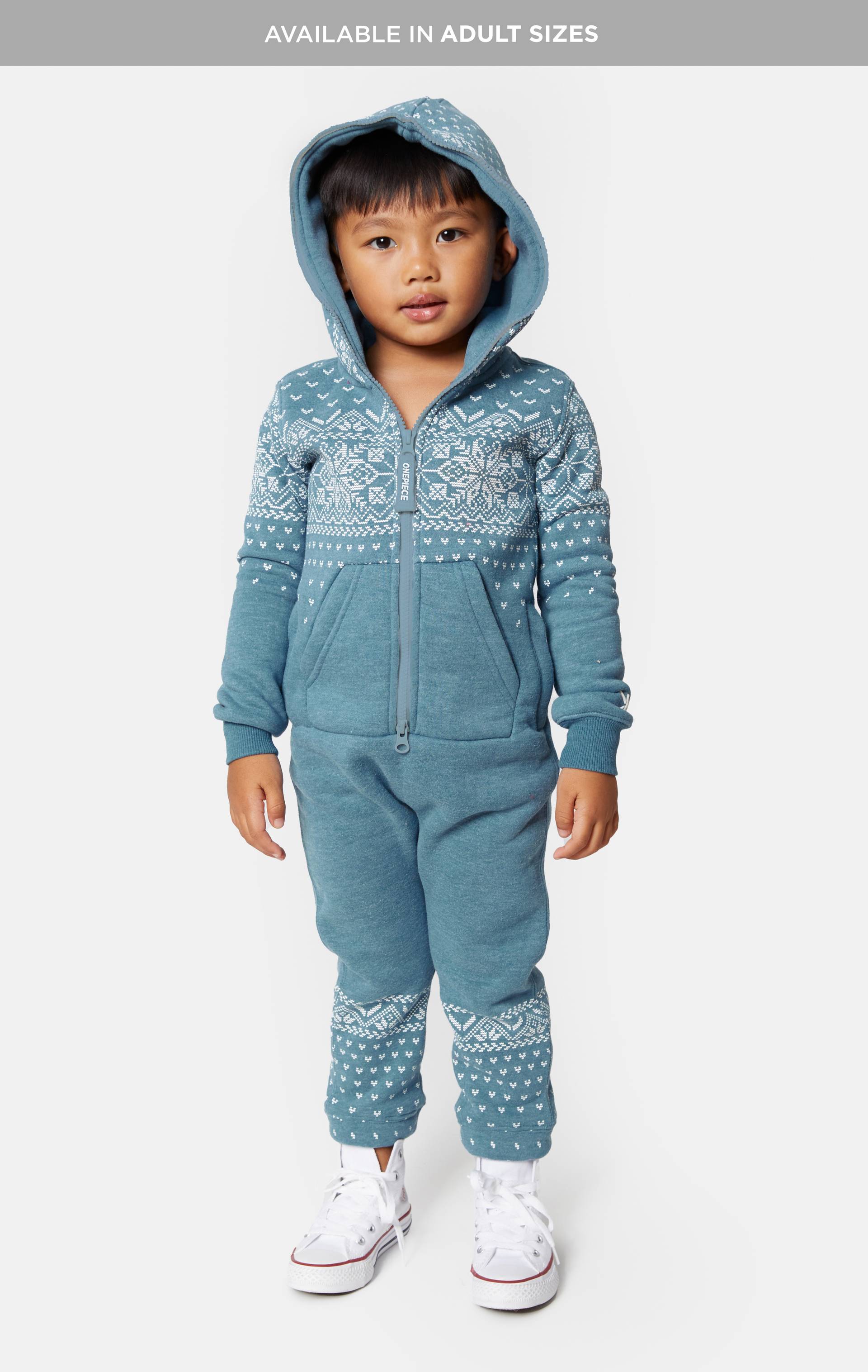 Onepiece Alpine 3.0 KIDS Jumpsuit Blue Melange - 2