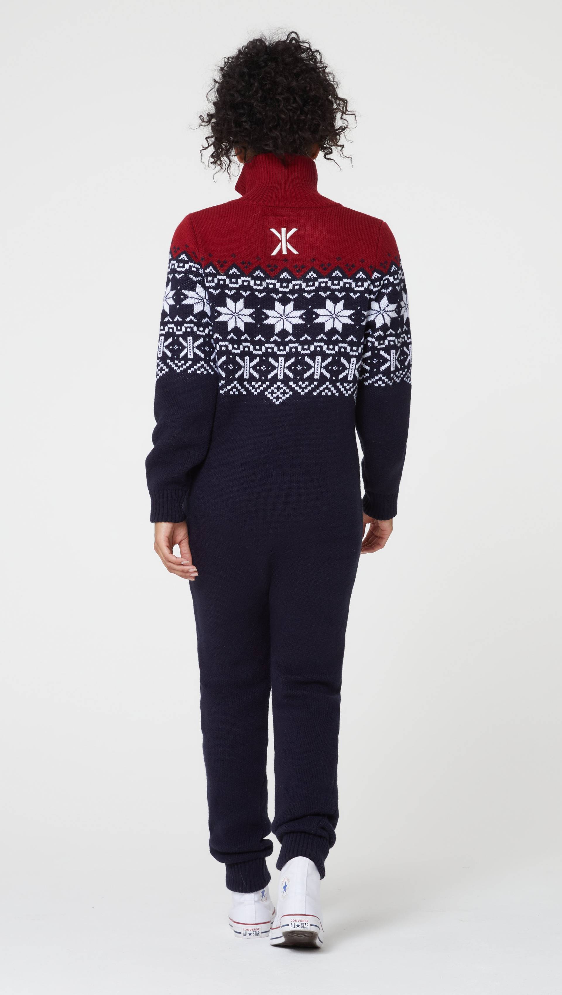 Onepiece Norwegian Heritage High Neck Jumpsuit Navy - 10