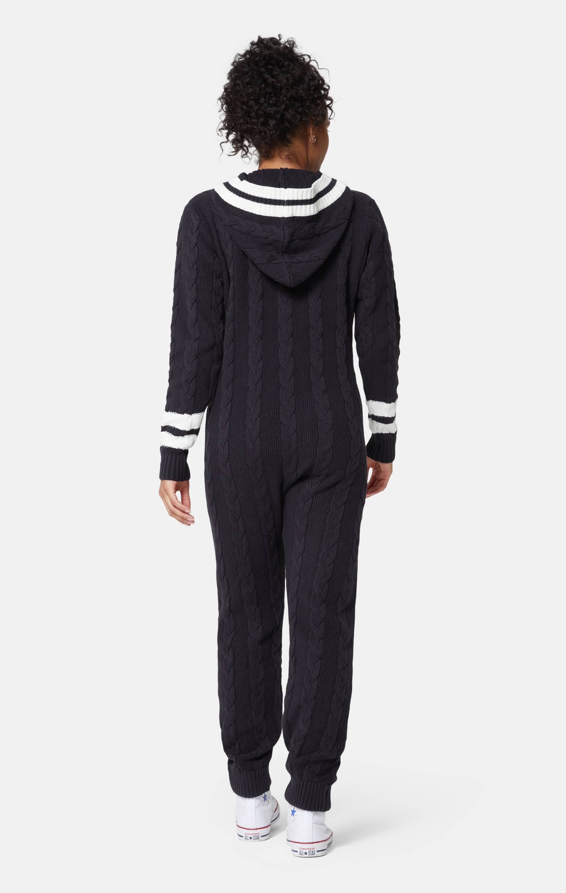 Onepiece Varsity Jumpsuit Navy - 12