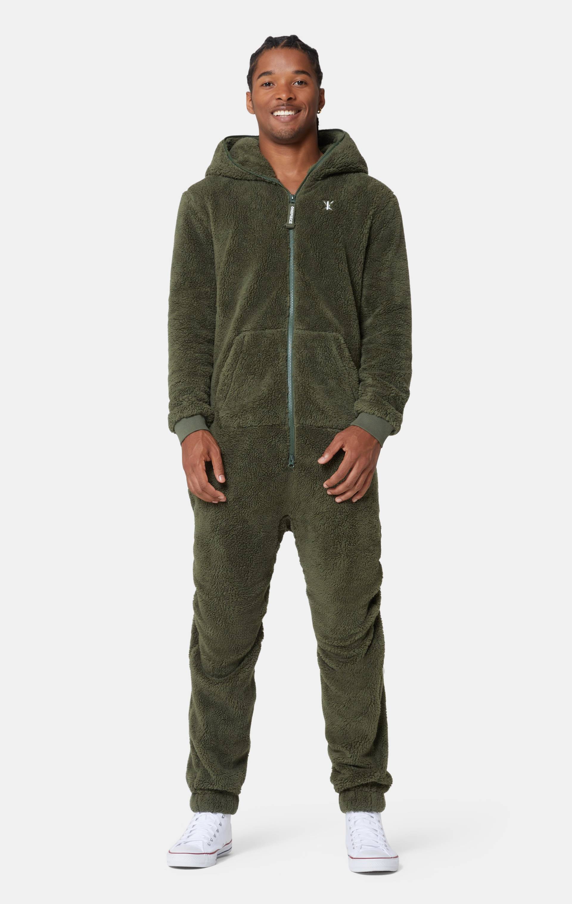 Onepiece The Puppy Jumpsuit Dark Green - 3