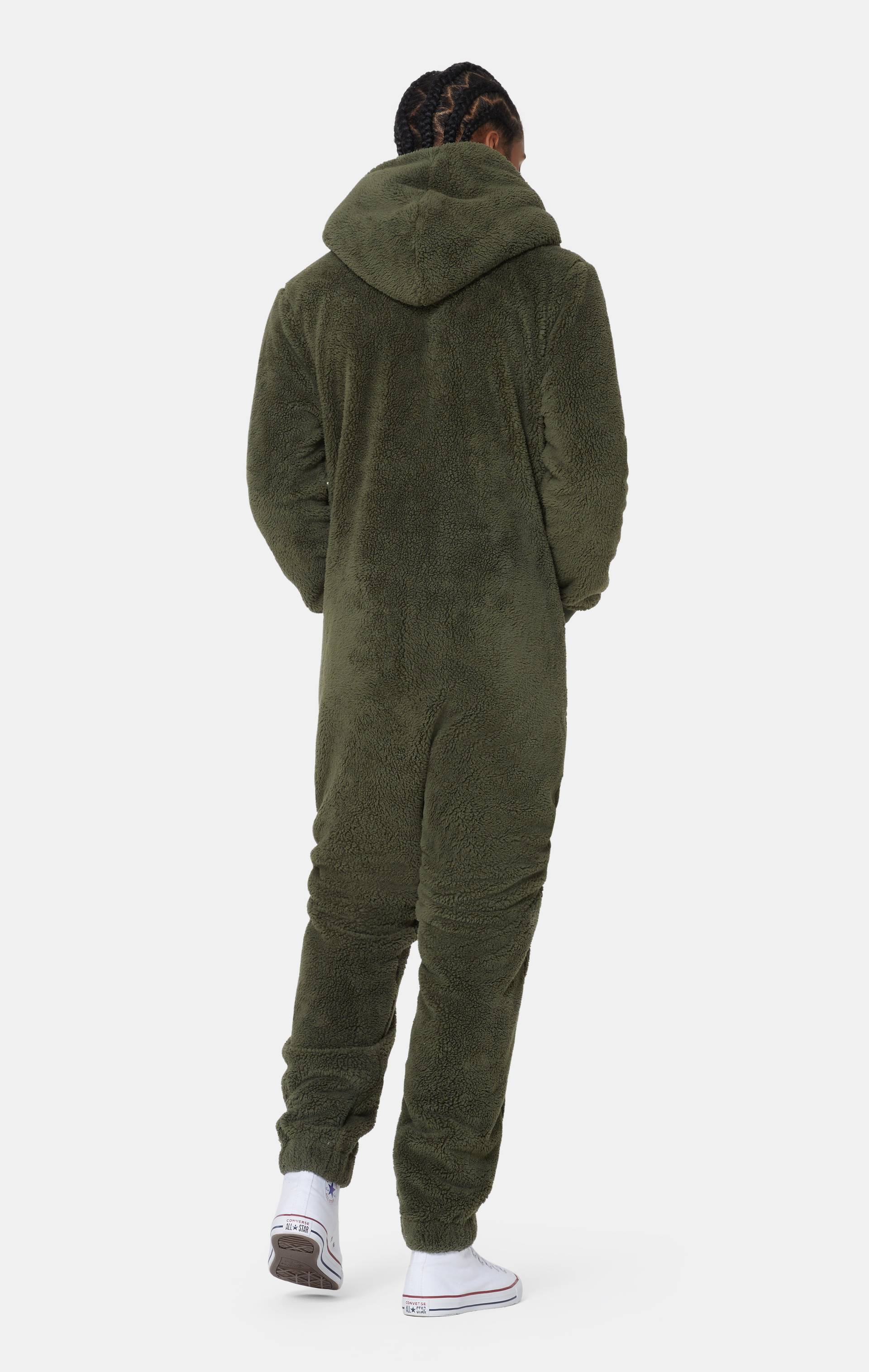 Onepiece The Puppy Jumpsuit Dark Green - 4