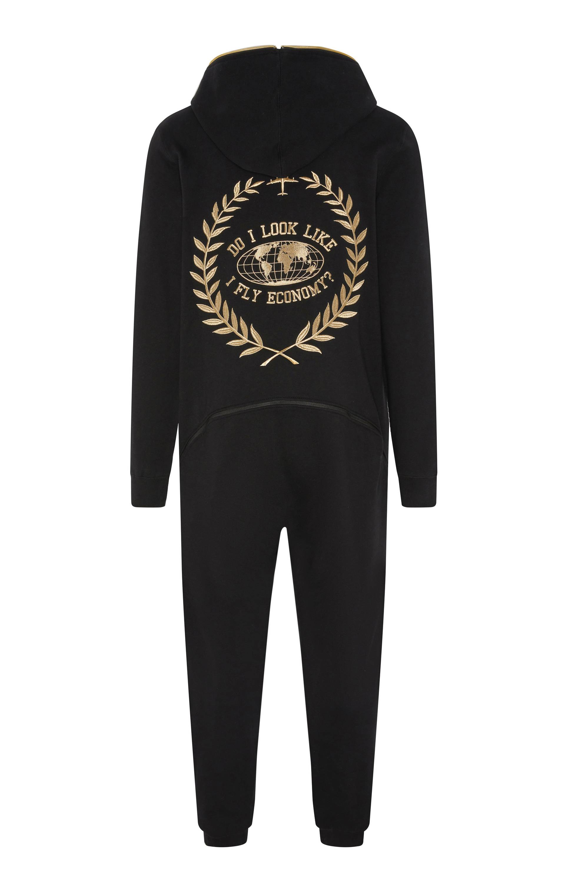 Onepiece Do I Look Like I Fly Economy Travel Jumpsuit Black - 1