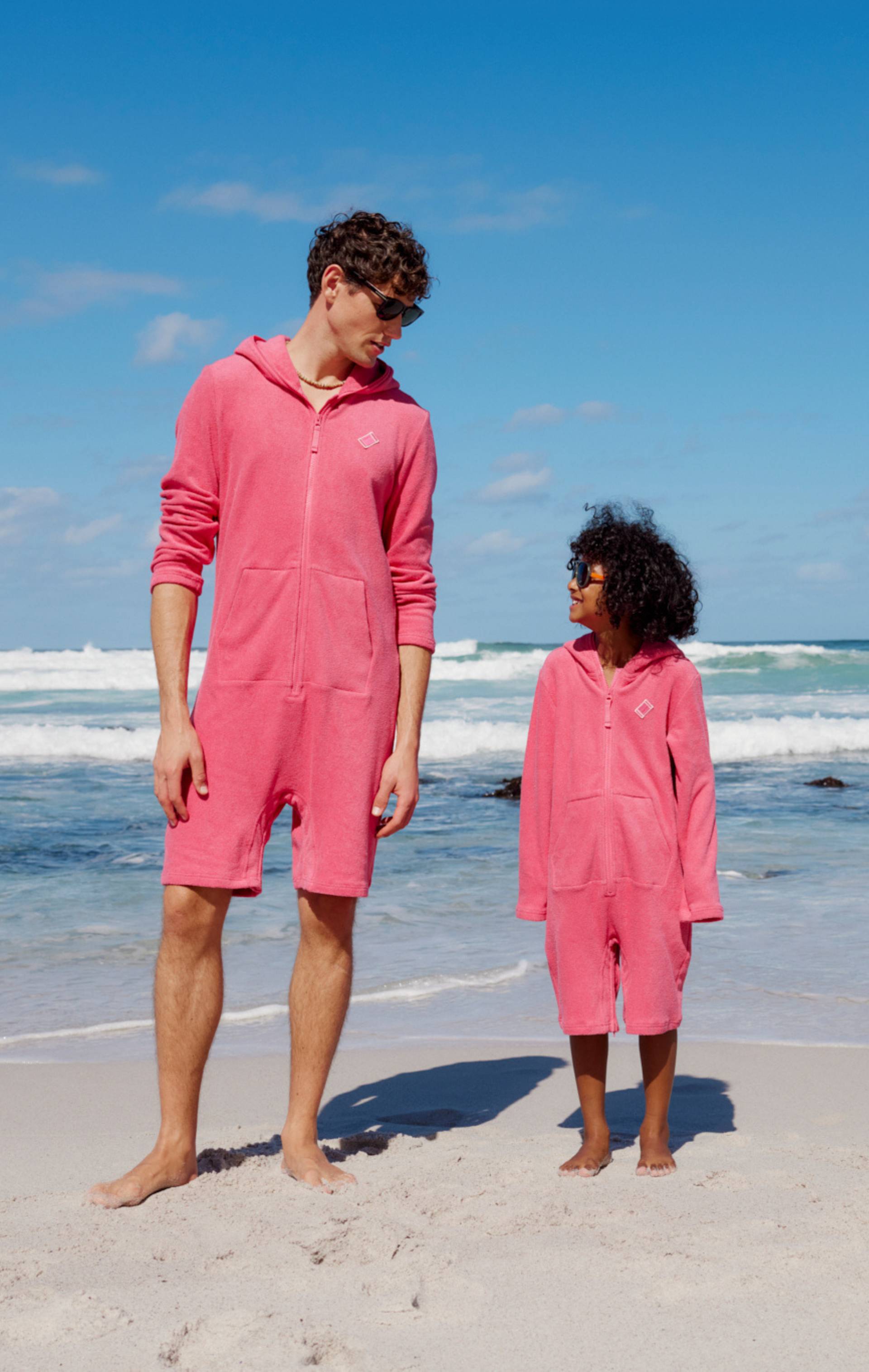 Towel Club Towel Club Short Jumpsuit Dark Pink - 5