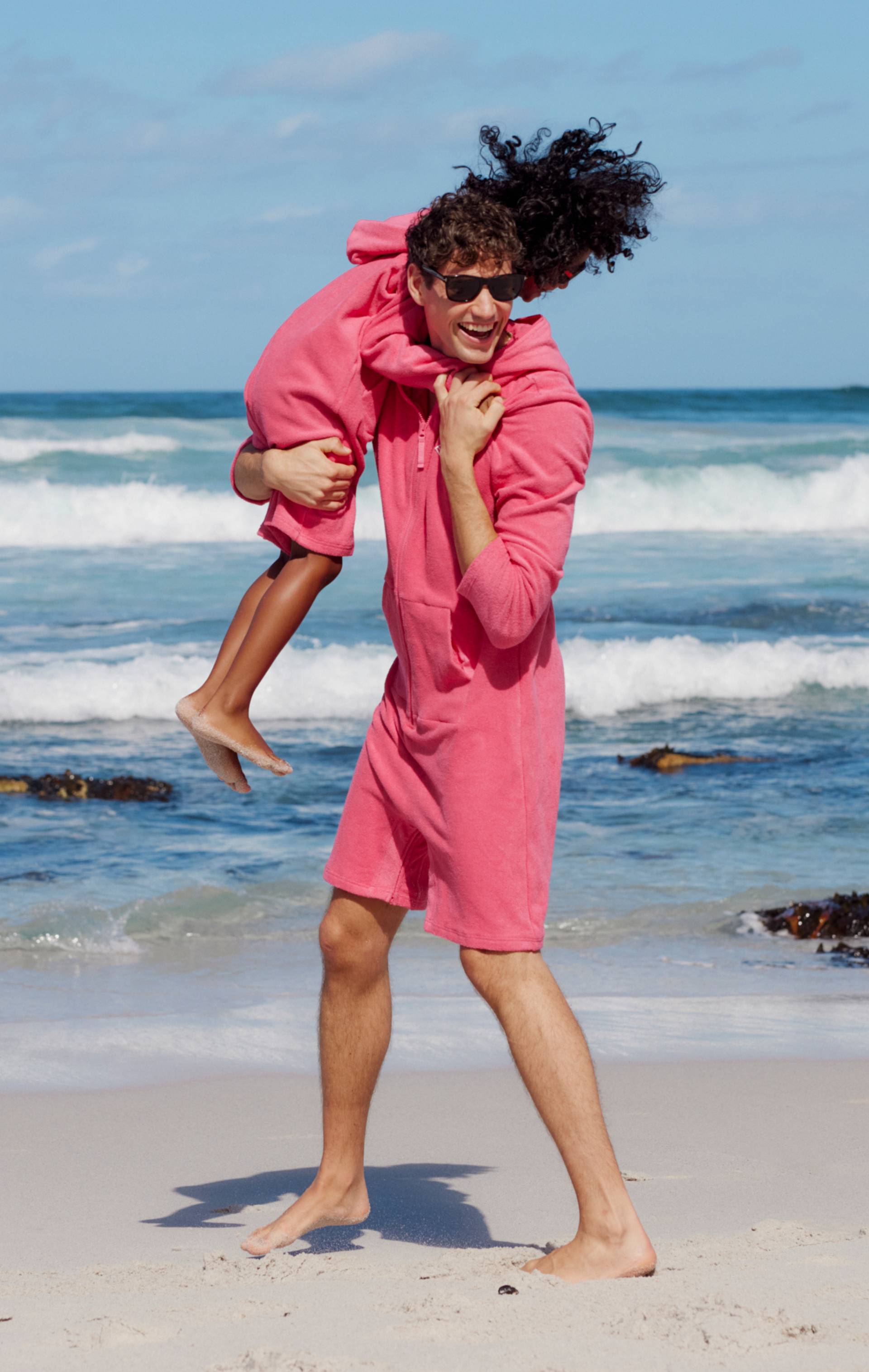 Towel Club Towel Club Short Jumpsuit Dark Pink - 6