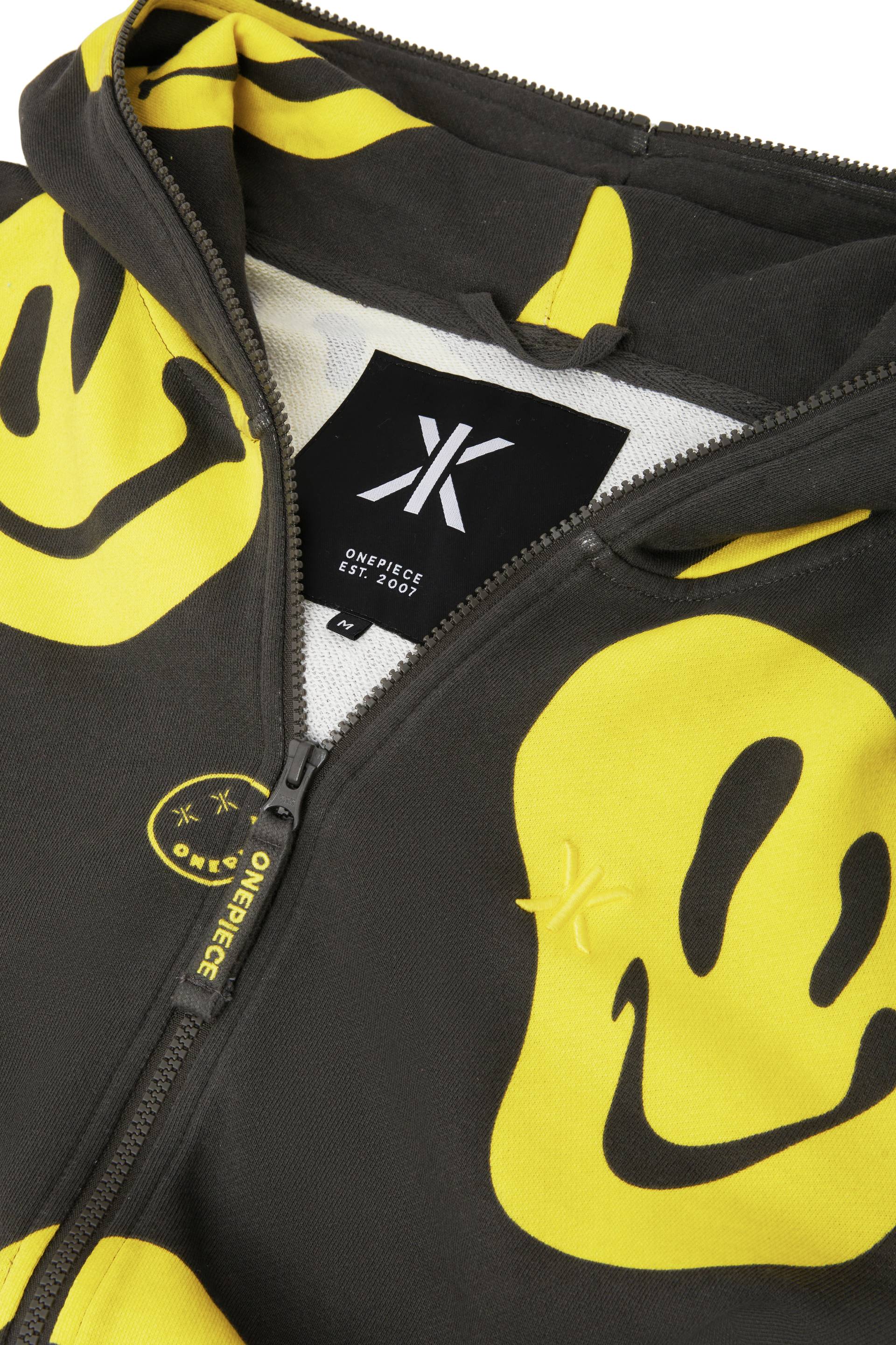 Onepiece Keep Smiling Jumpsuit Dark Grey - 3