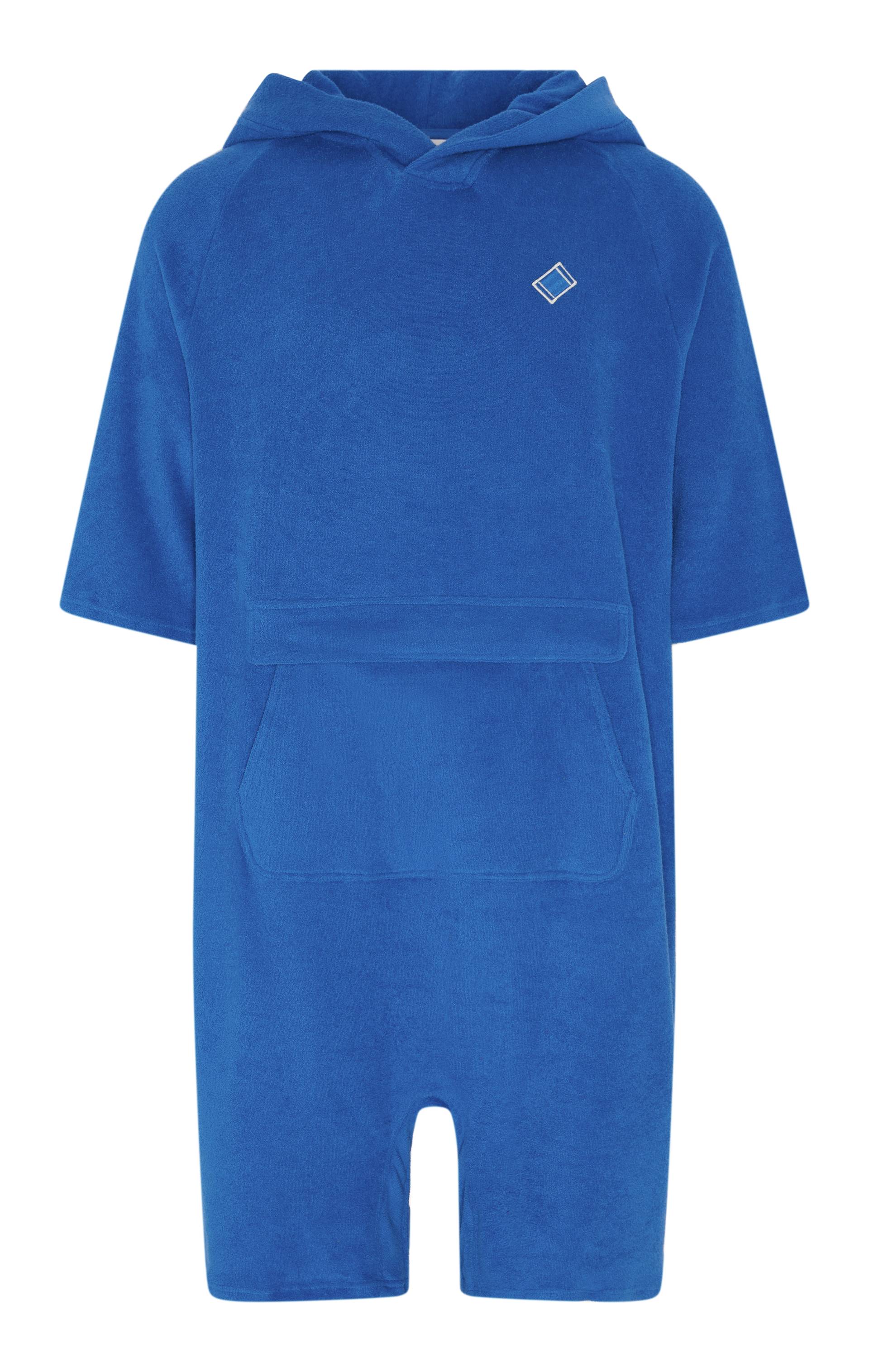 Towel Club Towel Club Poncho Short Jumpsuit Cobolt - 1