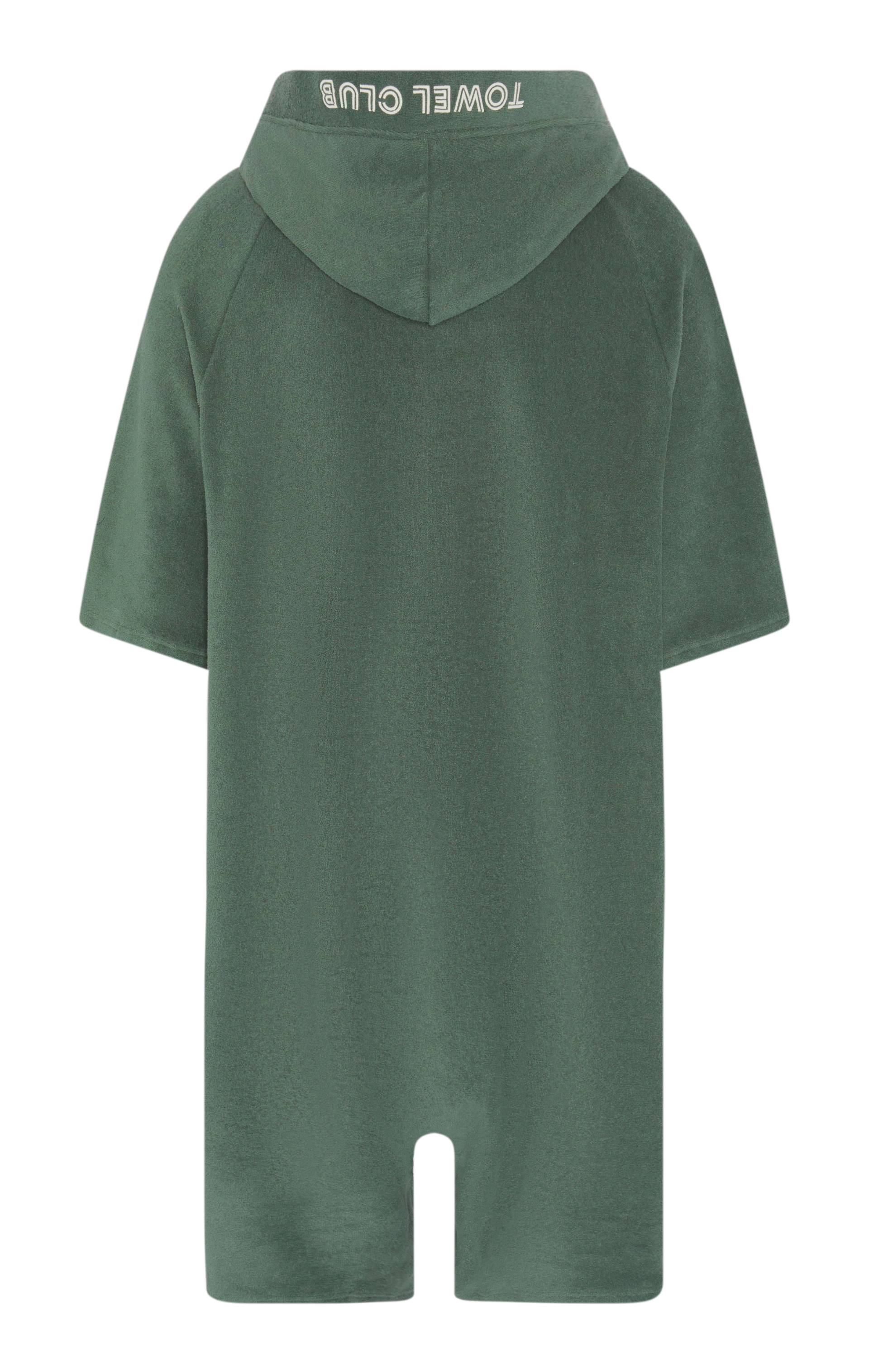 Towel Club Towel Club Poncho Short Jumpsuit Dusty Green - 2