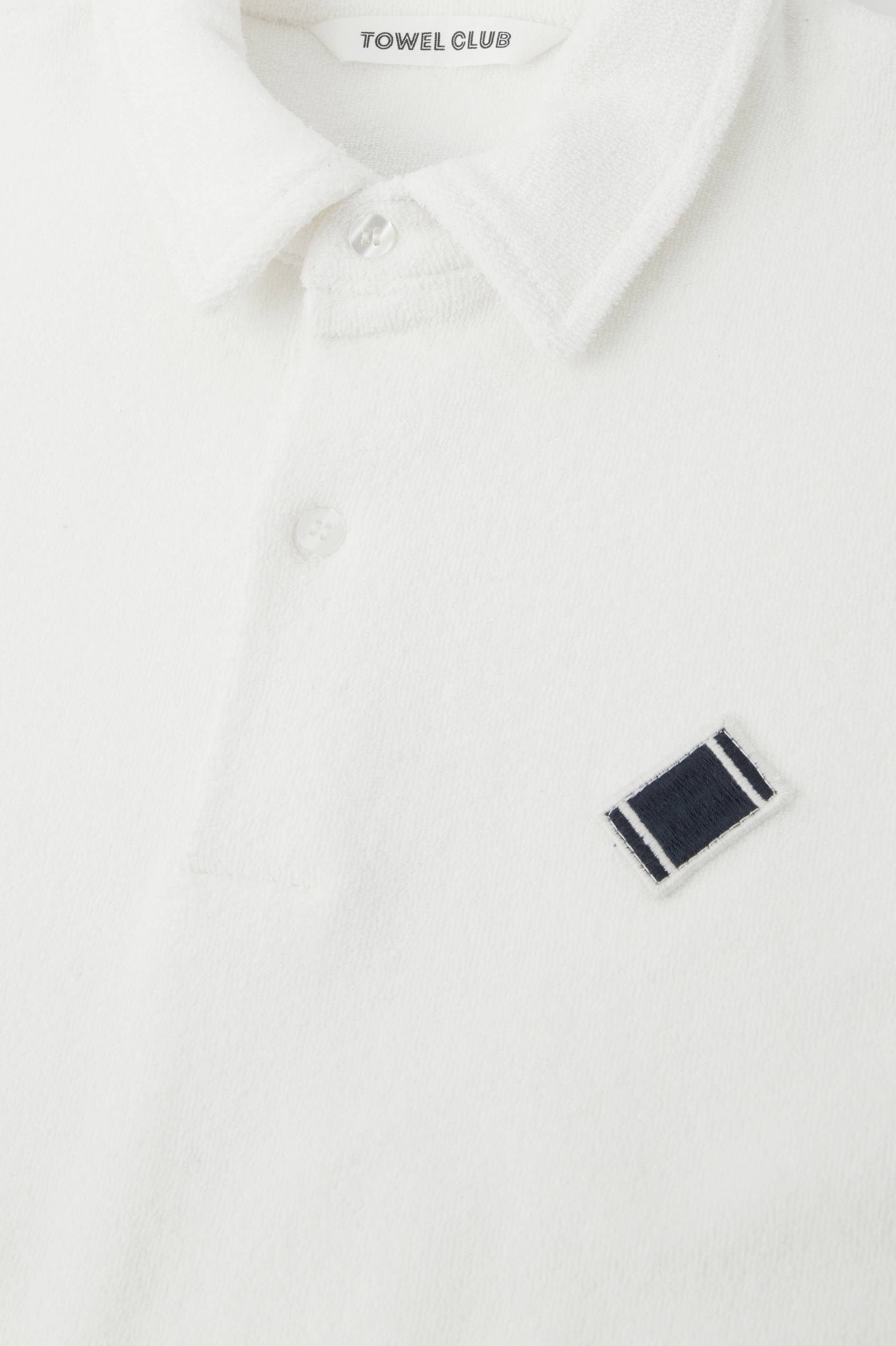 Towel Club Towel Club Piquet Tshirt Off-White - 4