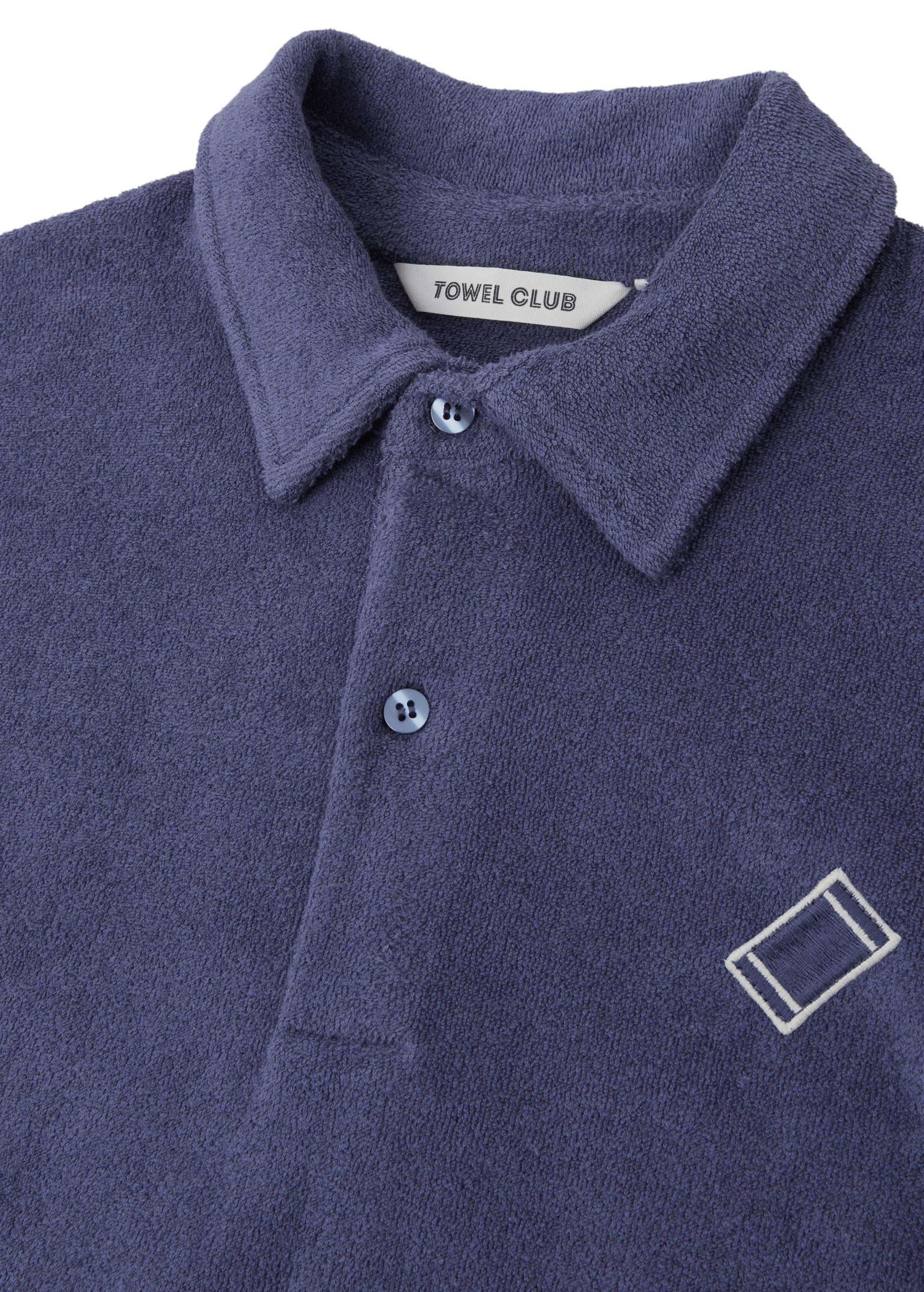 Towel Club Towel Club Piquet Tshirt Dusty Navy - 3