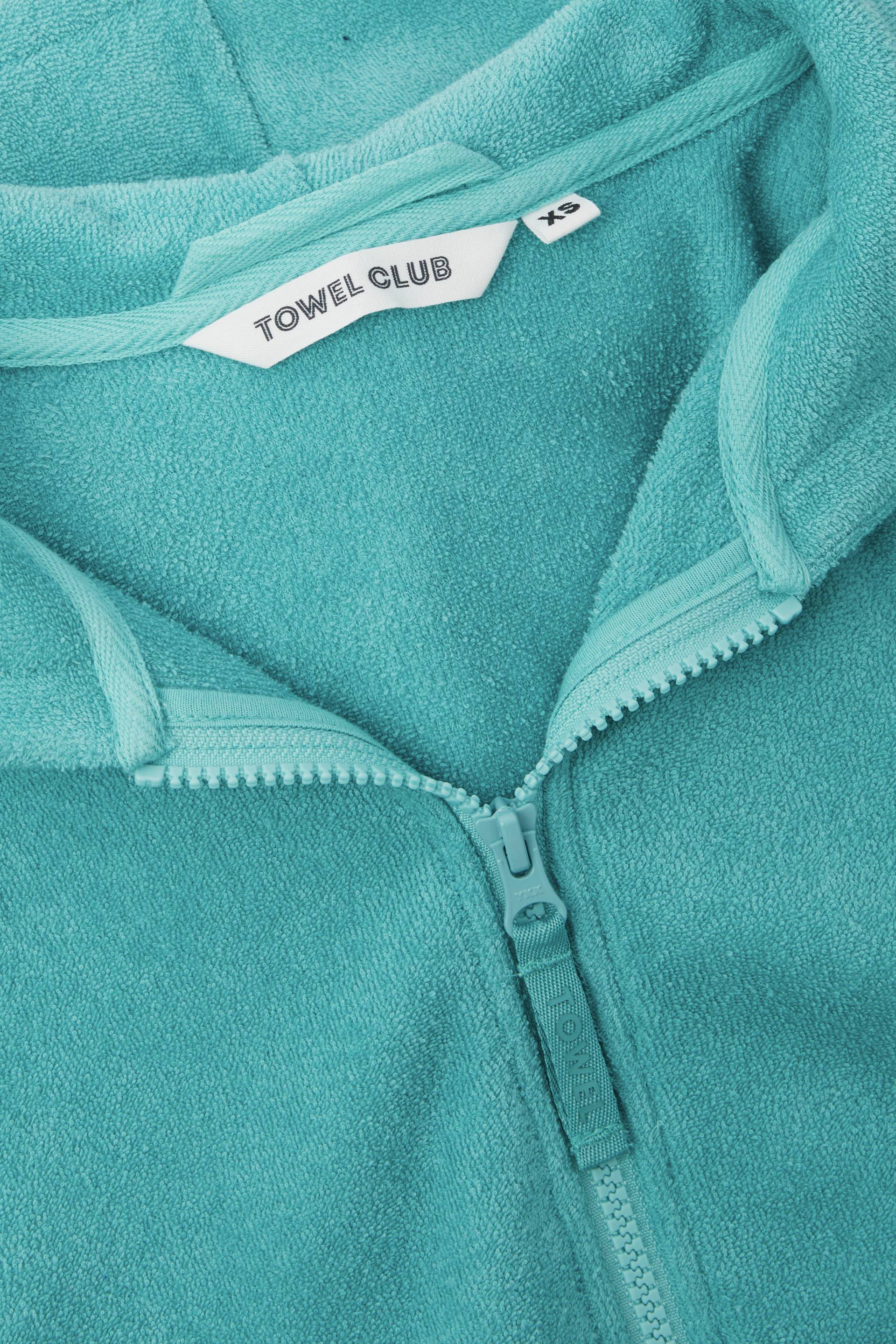 Towel Club Towel Club Short Fitted Jumpsuit Dark Mint - 3