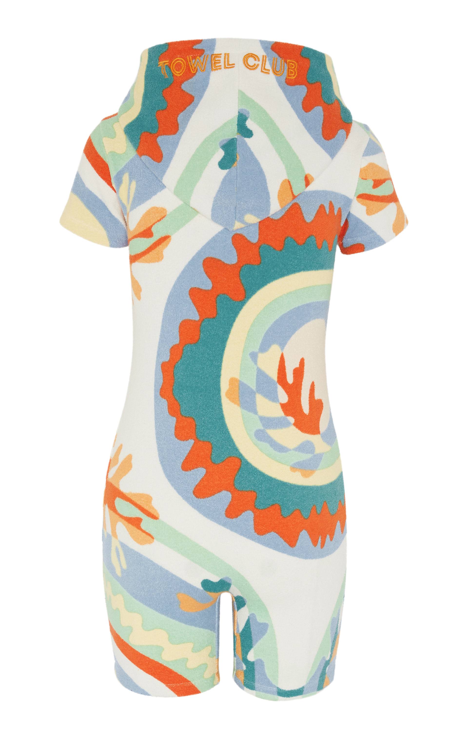 Towel Club Towel Club Short Fitted Jumpsuit Print - 2