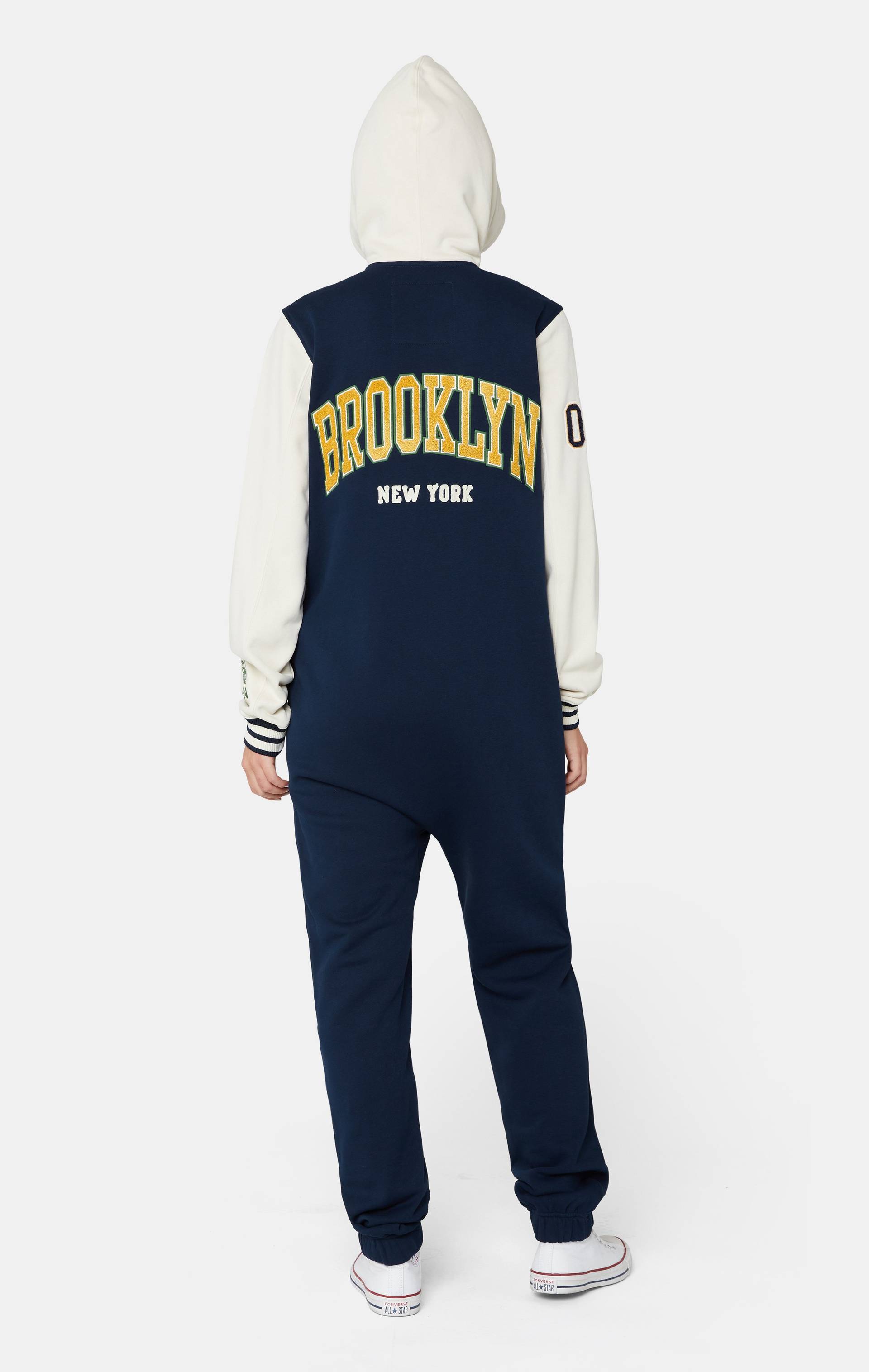 Onepiece University Jumpsuit Navy - 7