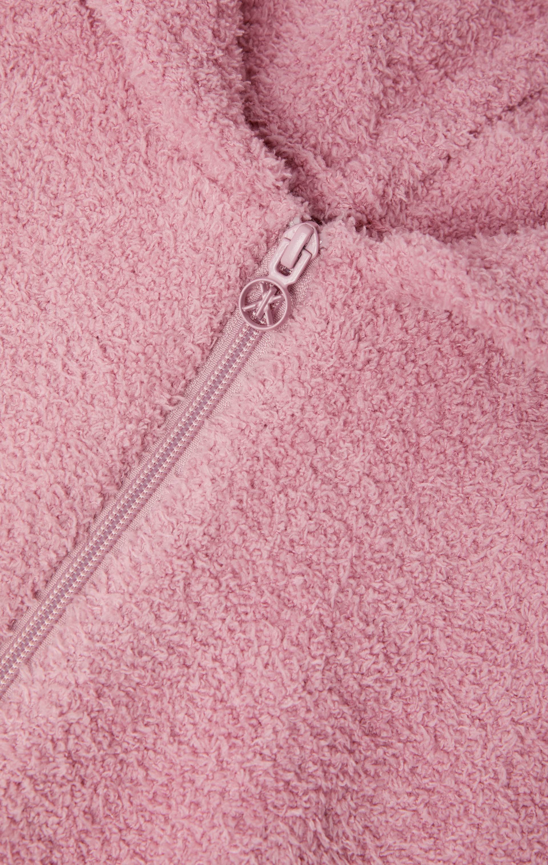 Onepiece Chenille Jumpsuit Pink - 4