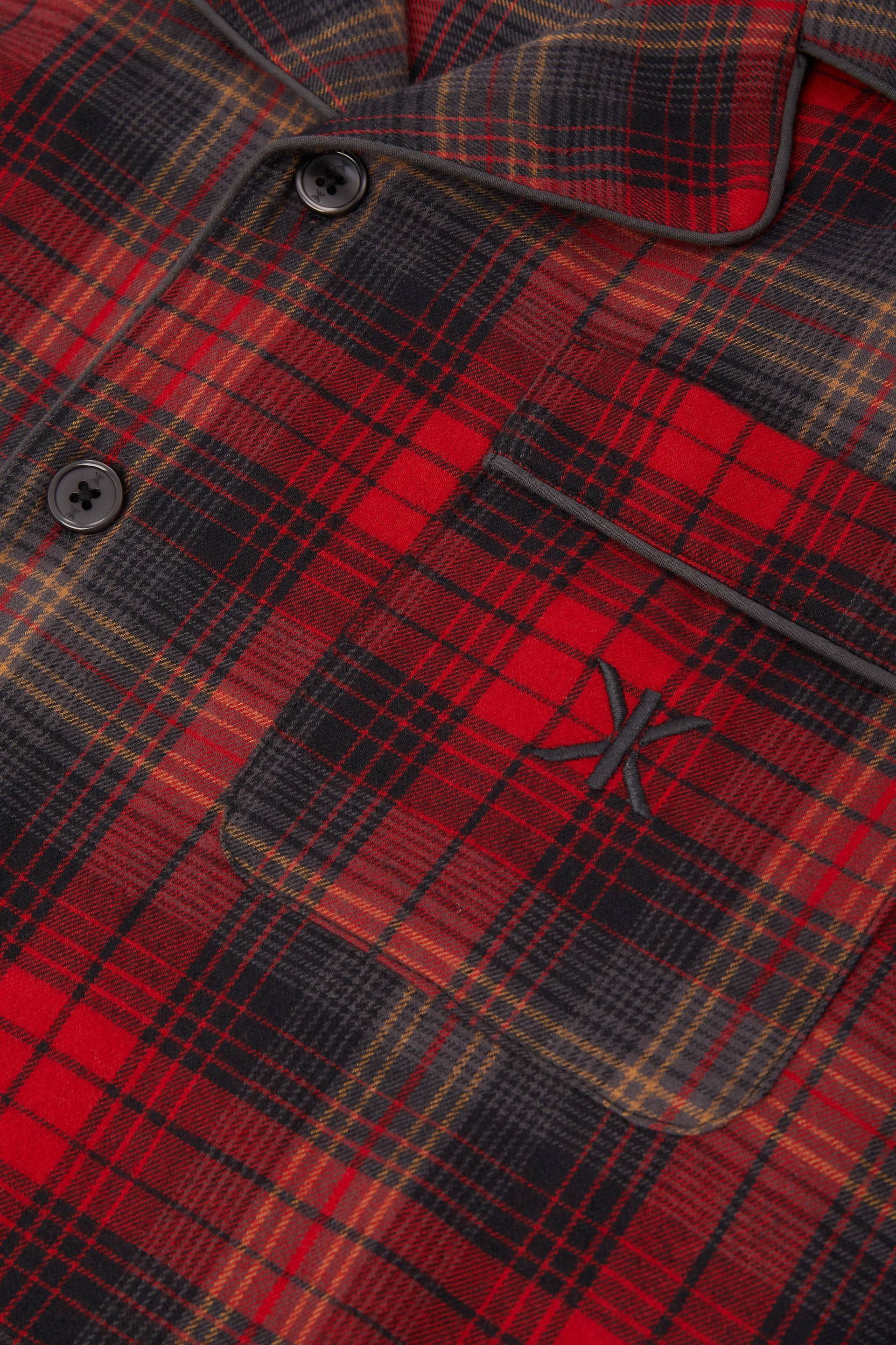 Onepiece The Checked Pyjamas Jumpsuit Red - 2