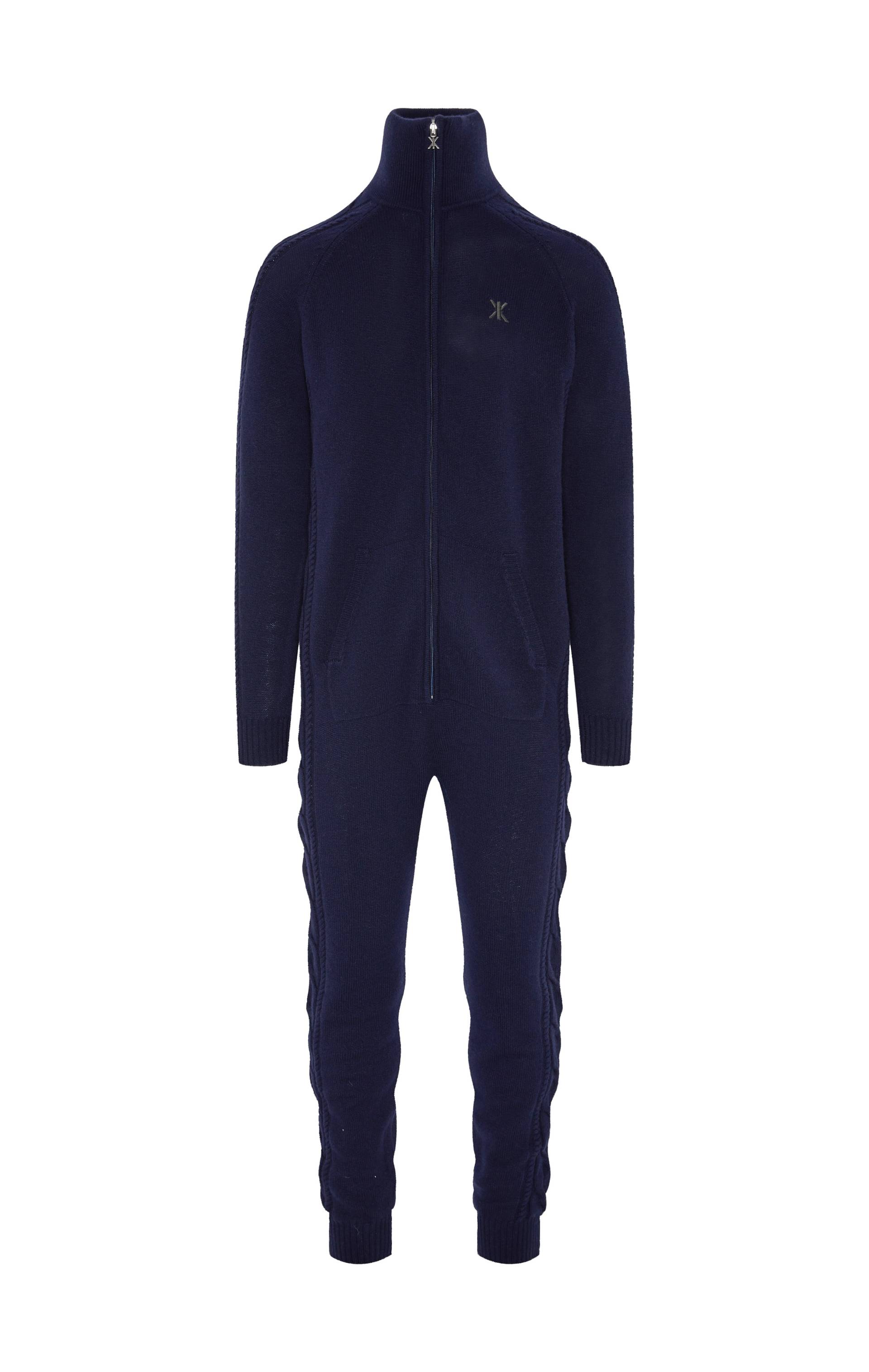 Onepiece The Cashmere Cable Jumpsuit Navy - 1